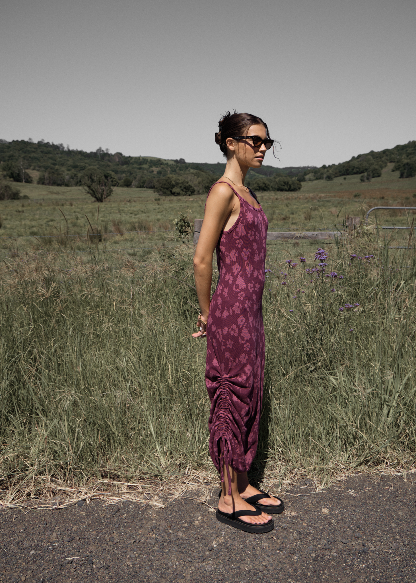 Marin - Maxi Dress - Port