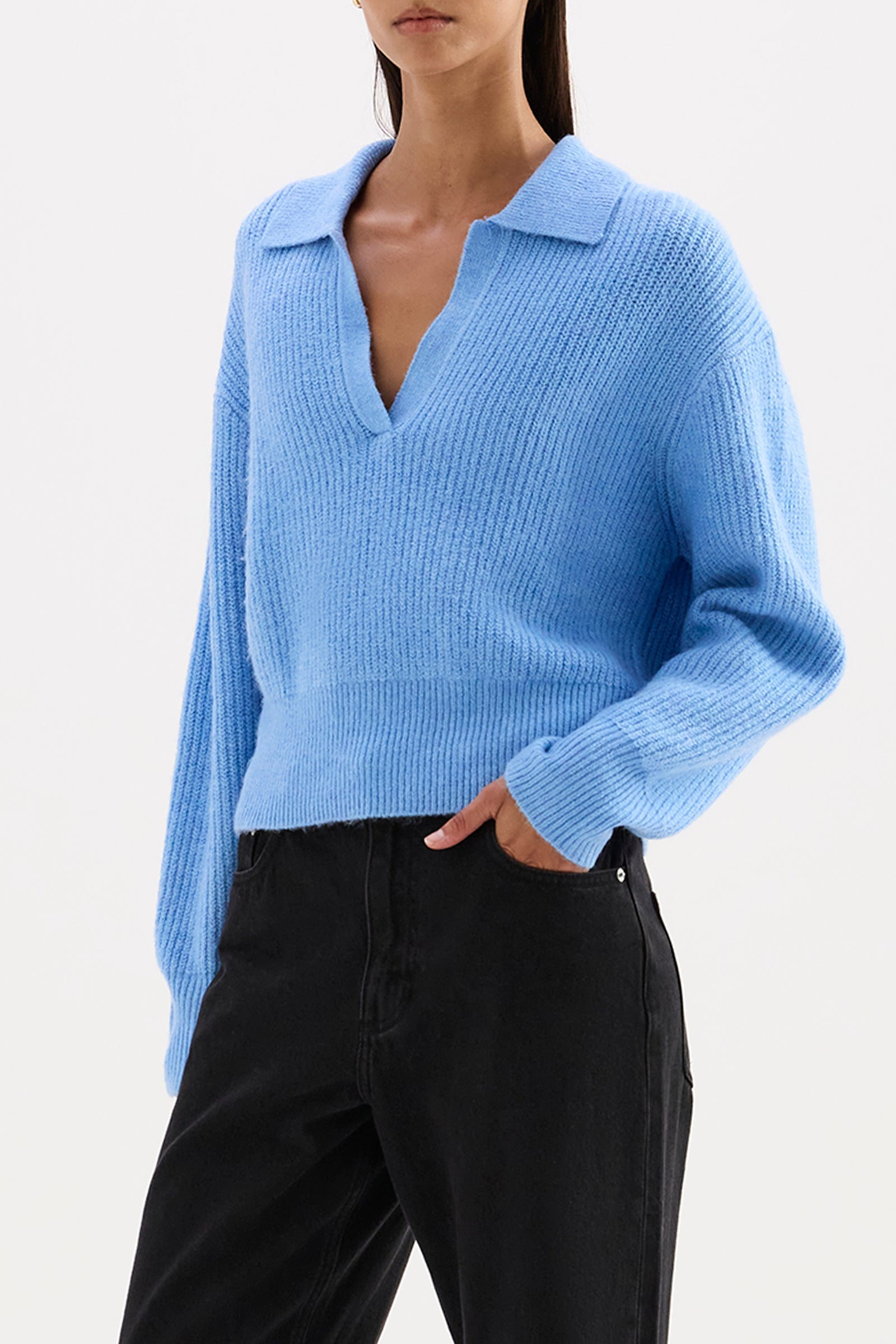 Coleen Rugby Knit - Horizon