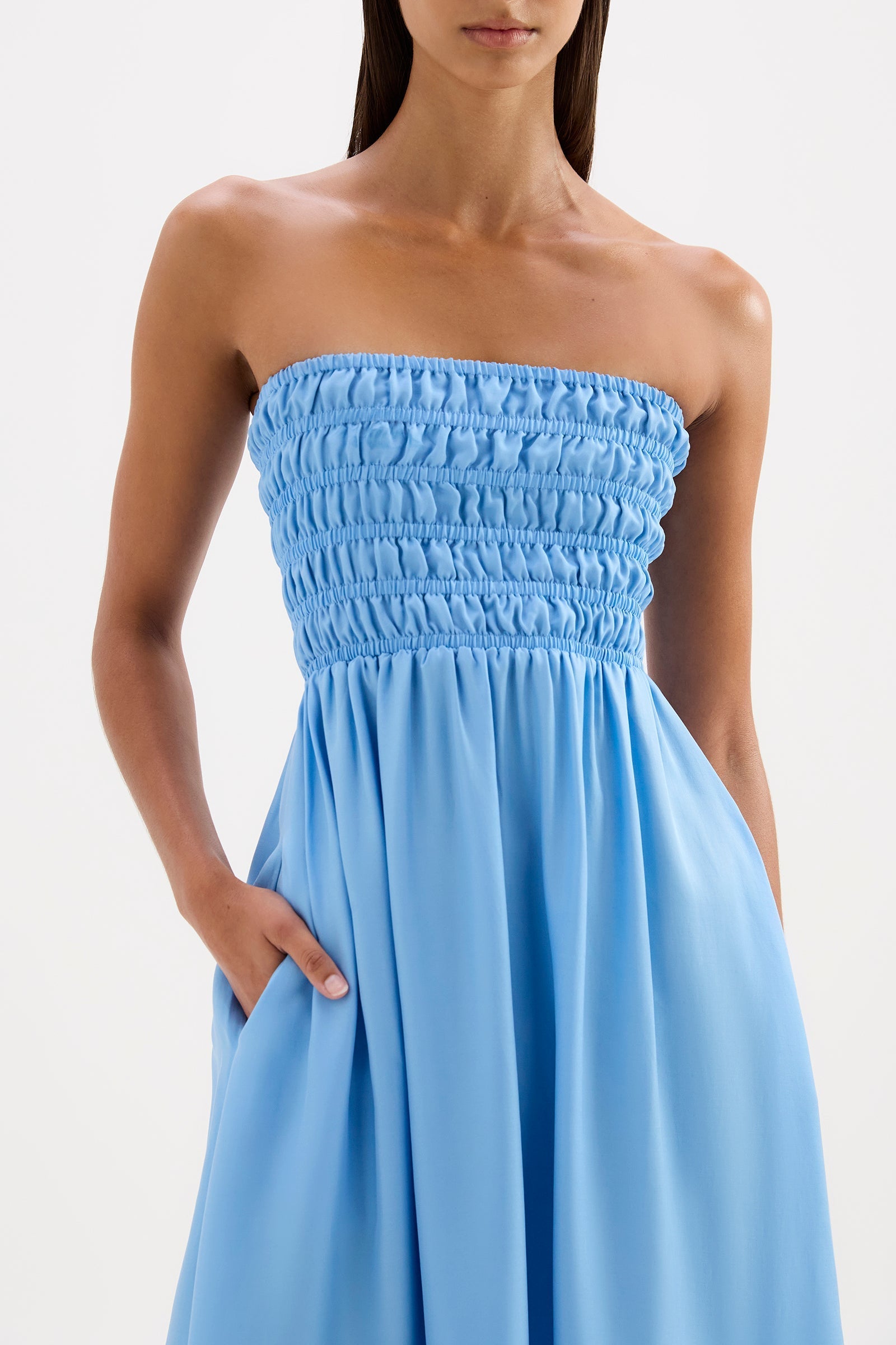 Zuri Tencel Maxi Dress - Horizon