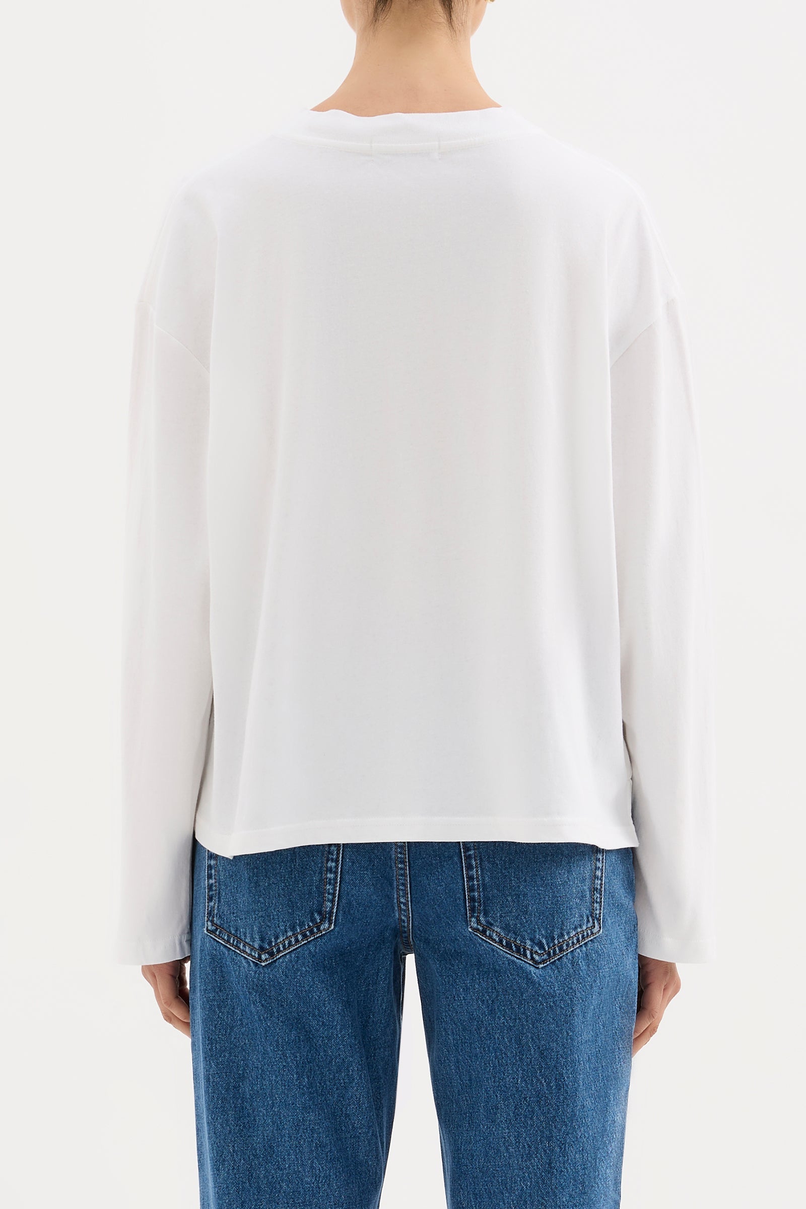 Organic Long Sleeve - White