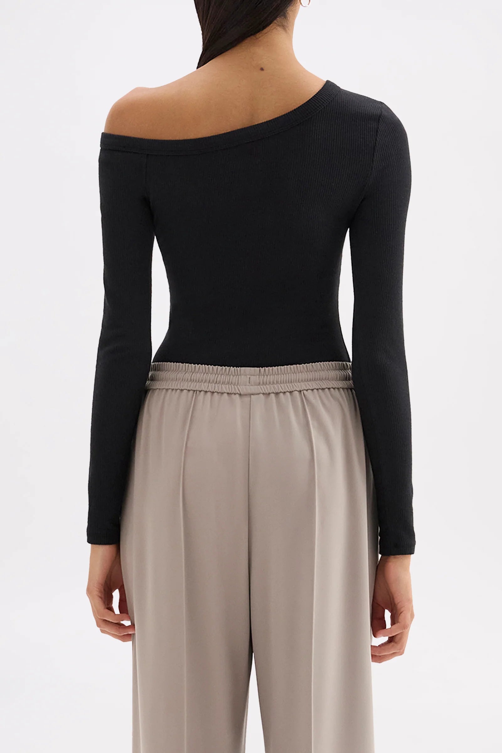 Abel Long Sleeve Top - Black