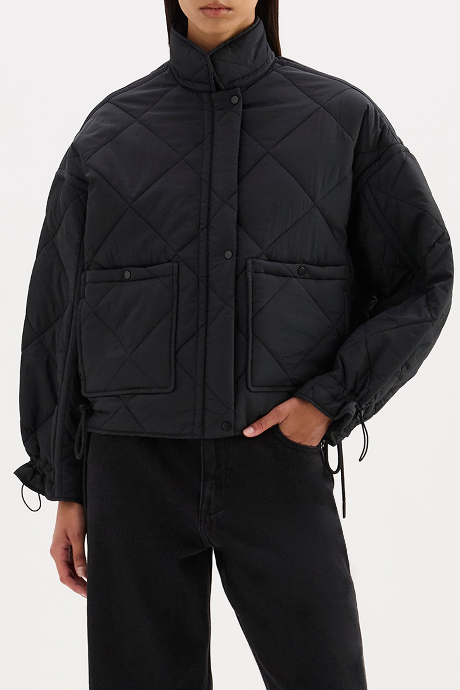Sloane Puffer Jacket - Black