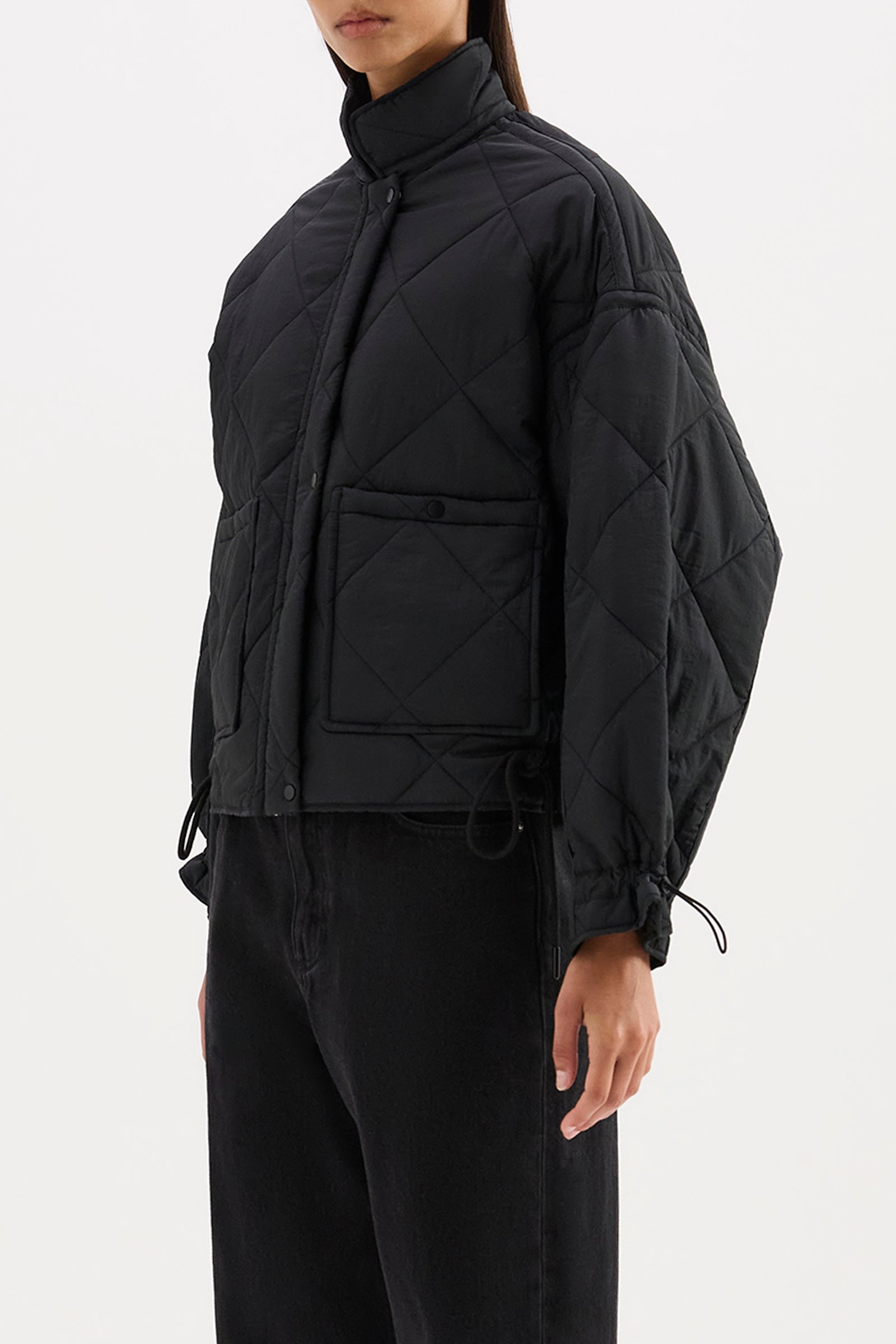 Sloane Puffer Jacket - Black
