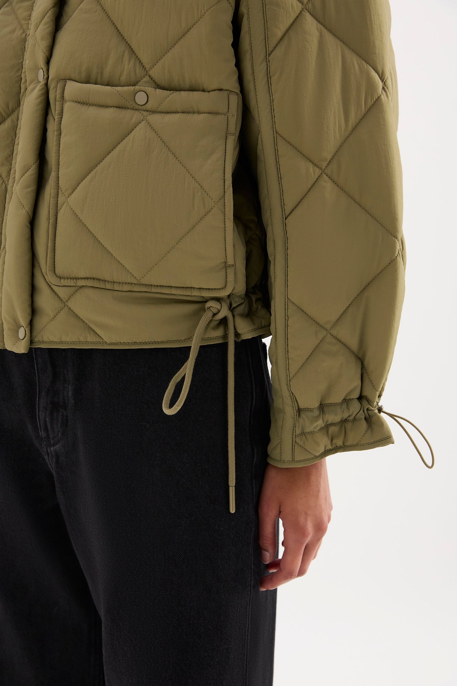 Sloane Puffer Jacket - Sage