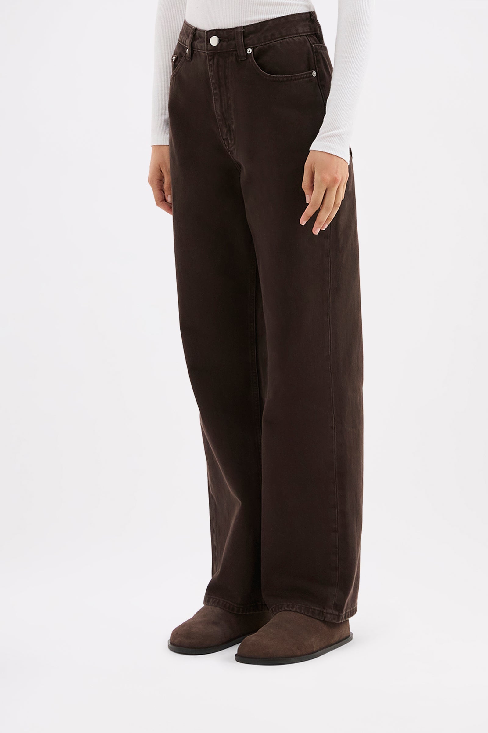 Organic Relaxed Jean - Espresso