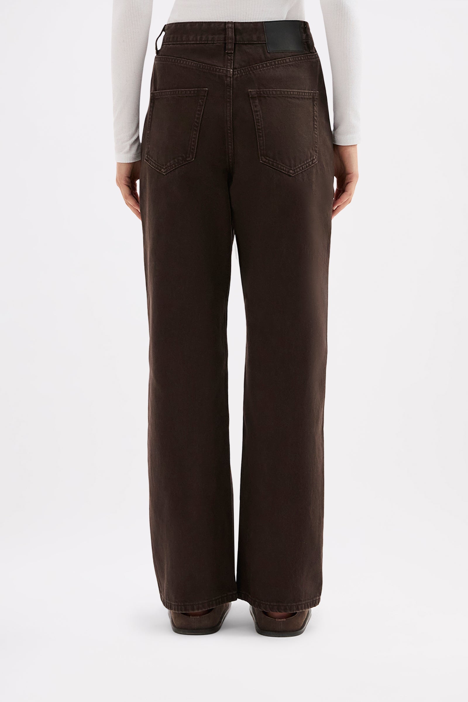 Organic Relaxed Jean - Espresso