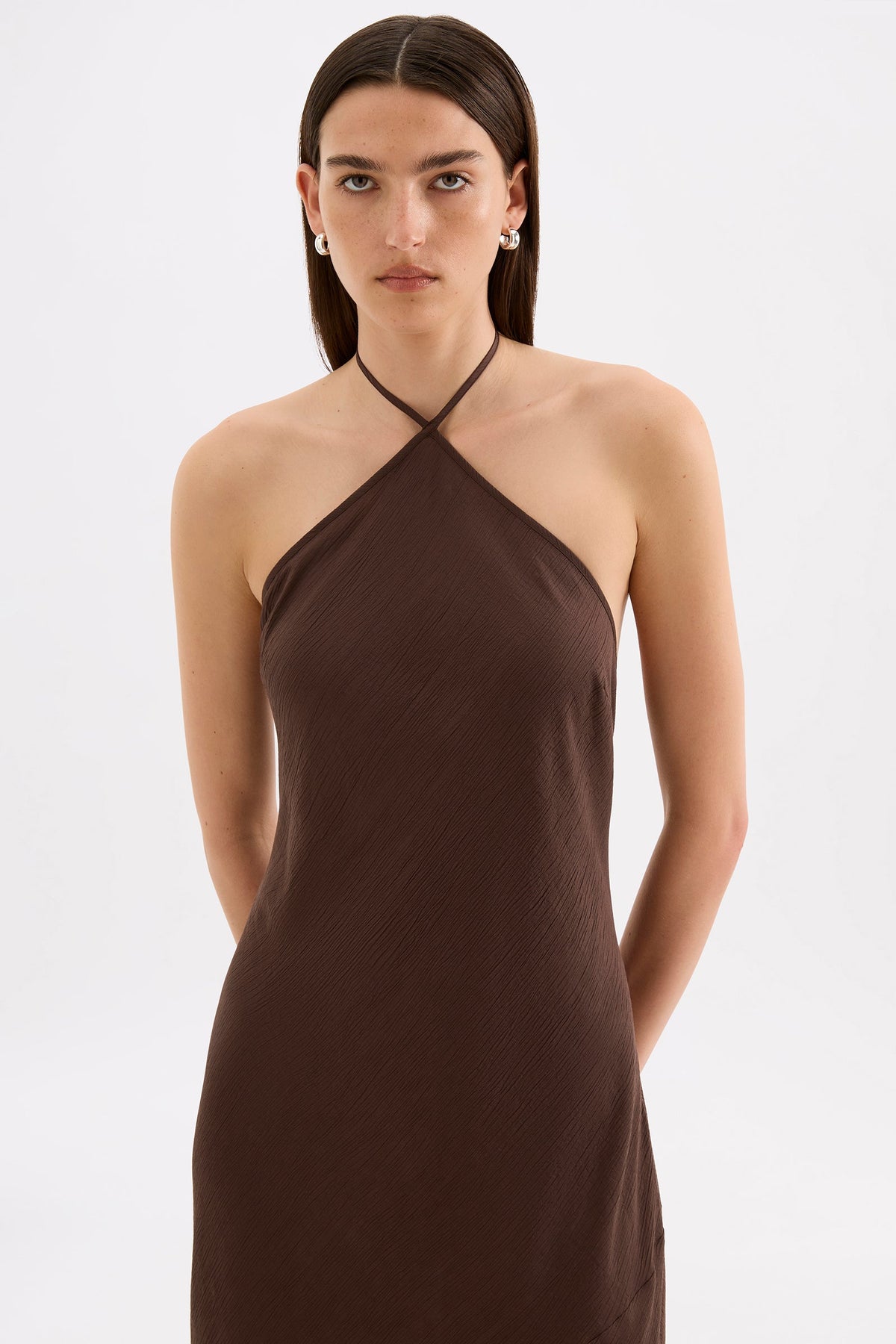 Waylon Maxi Dress - Chocolate