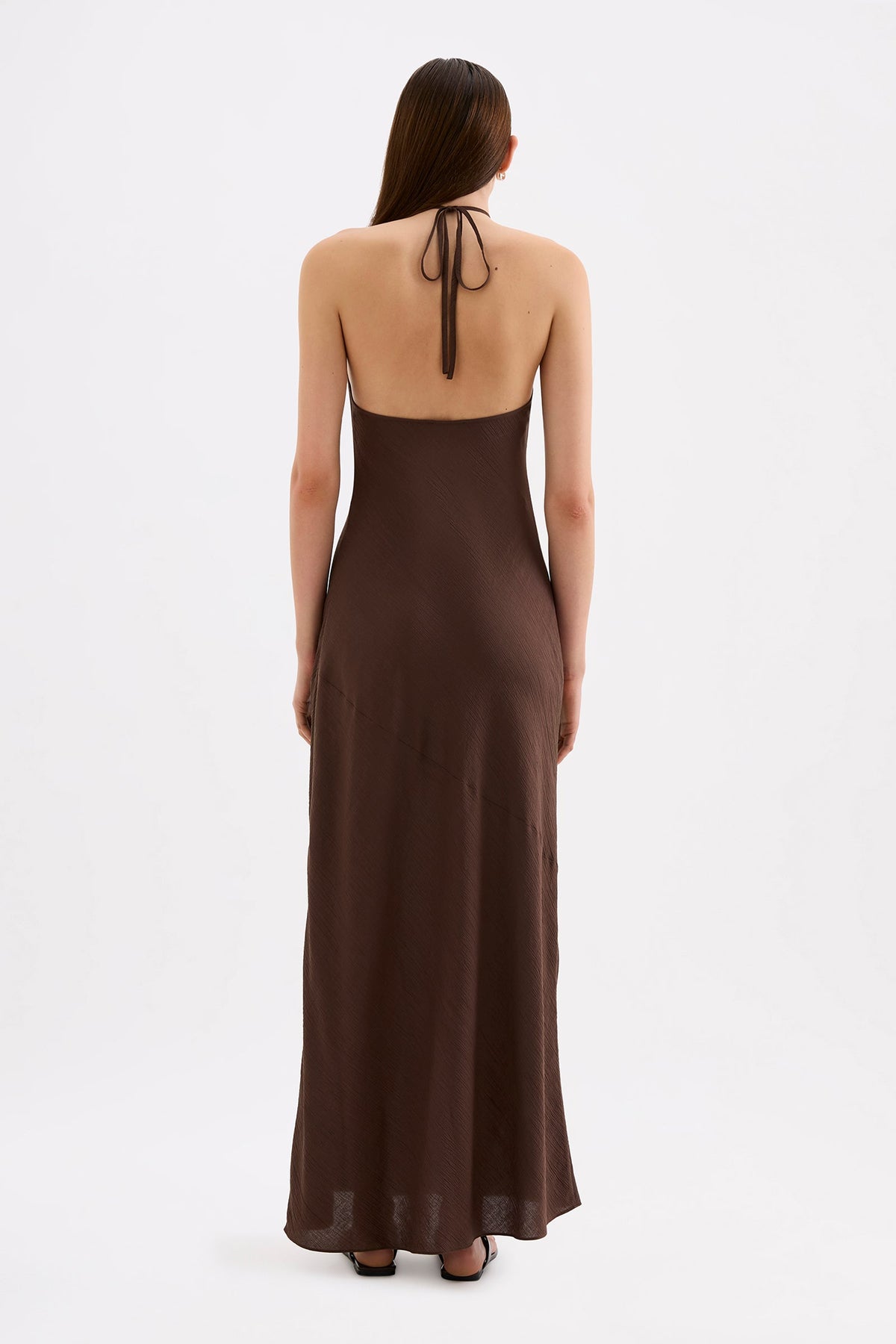 Waylon Maxi Dress - Chocolate