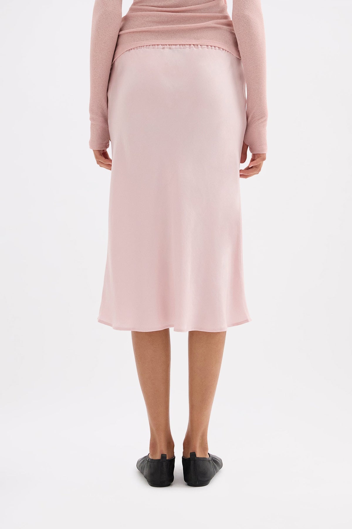 Tilly Tencel Skirt - Blush