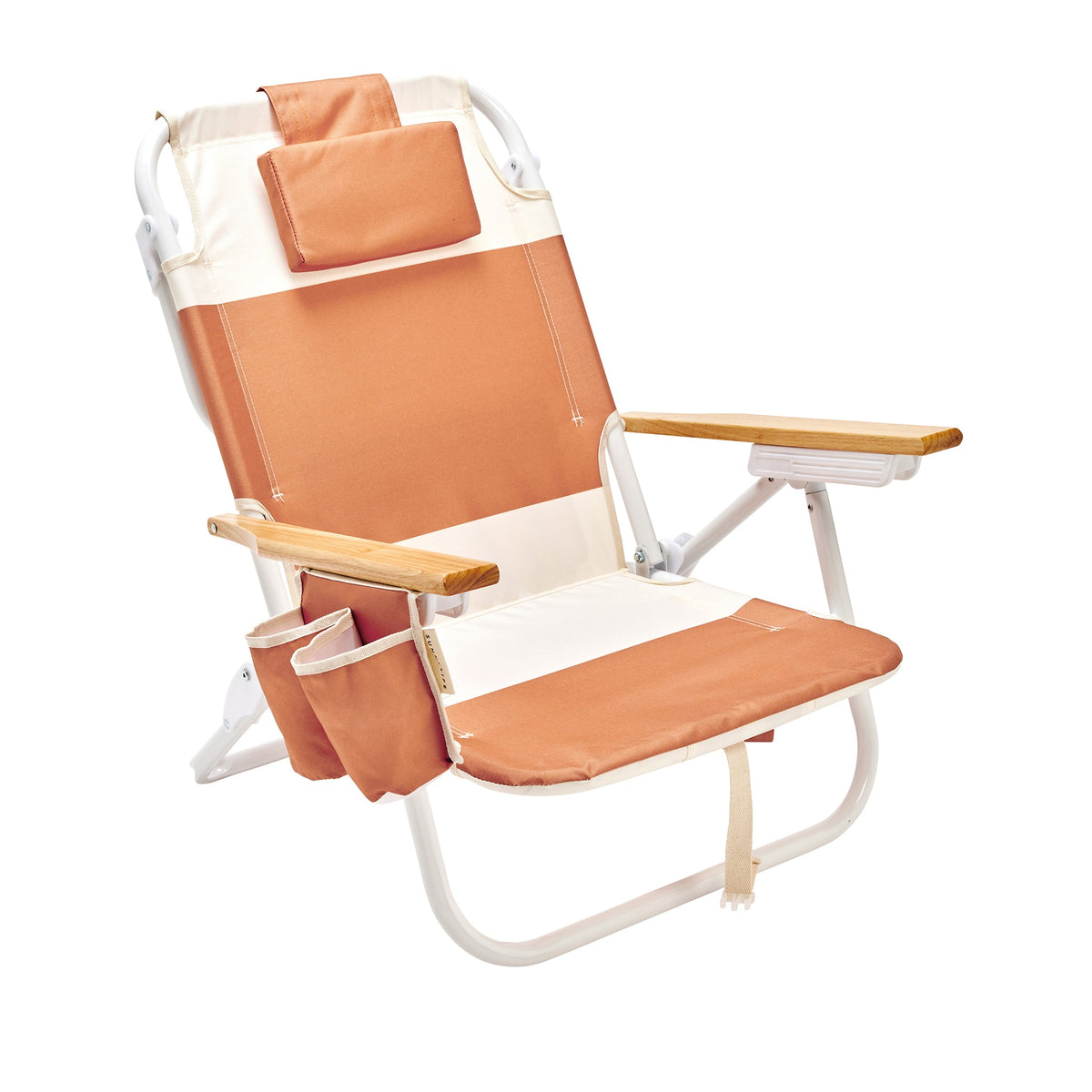 Deluxe Beach Chair Tierra Clay Block