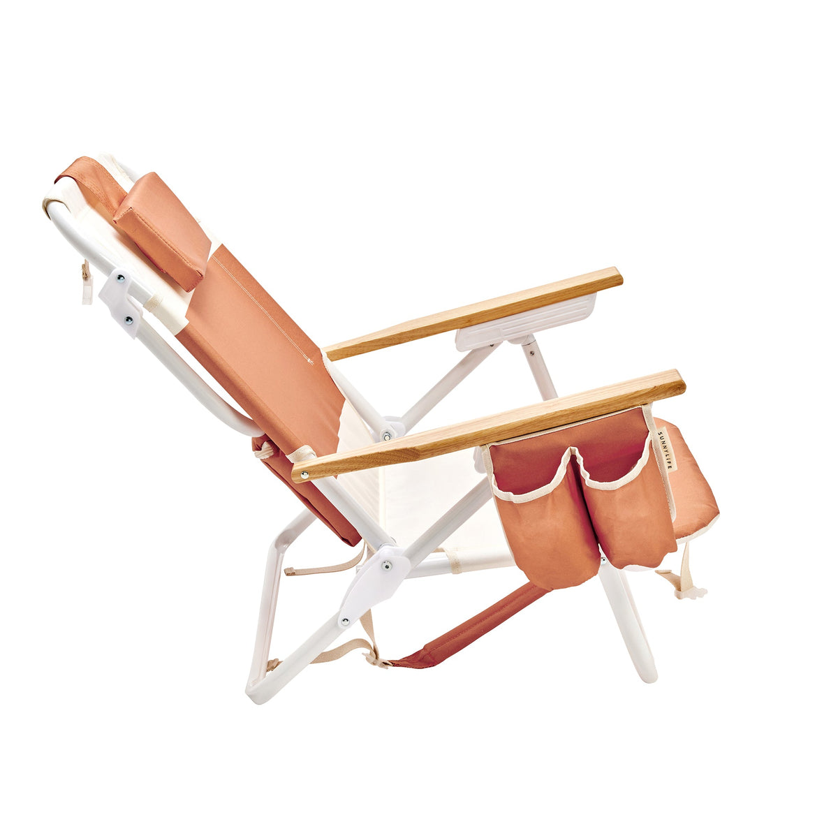 Deluxe Beach Chair Tierra Clay Block