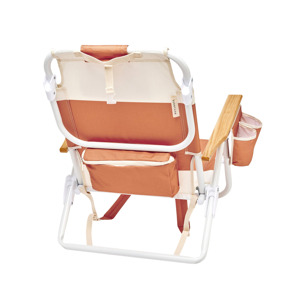 Deluxe Beach Chair Tierra Clay Block