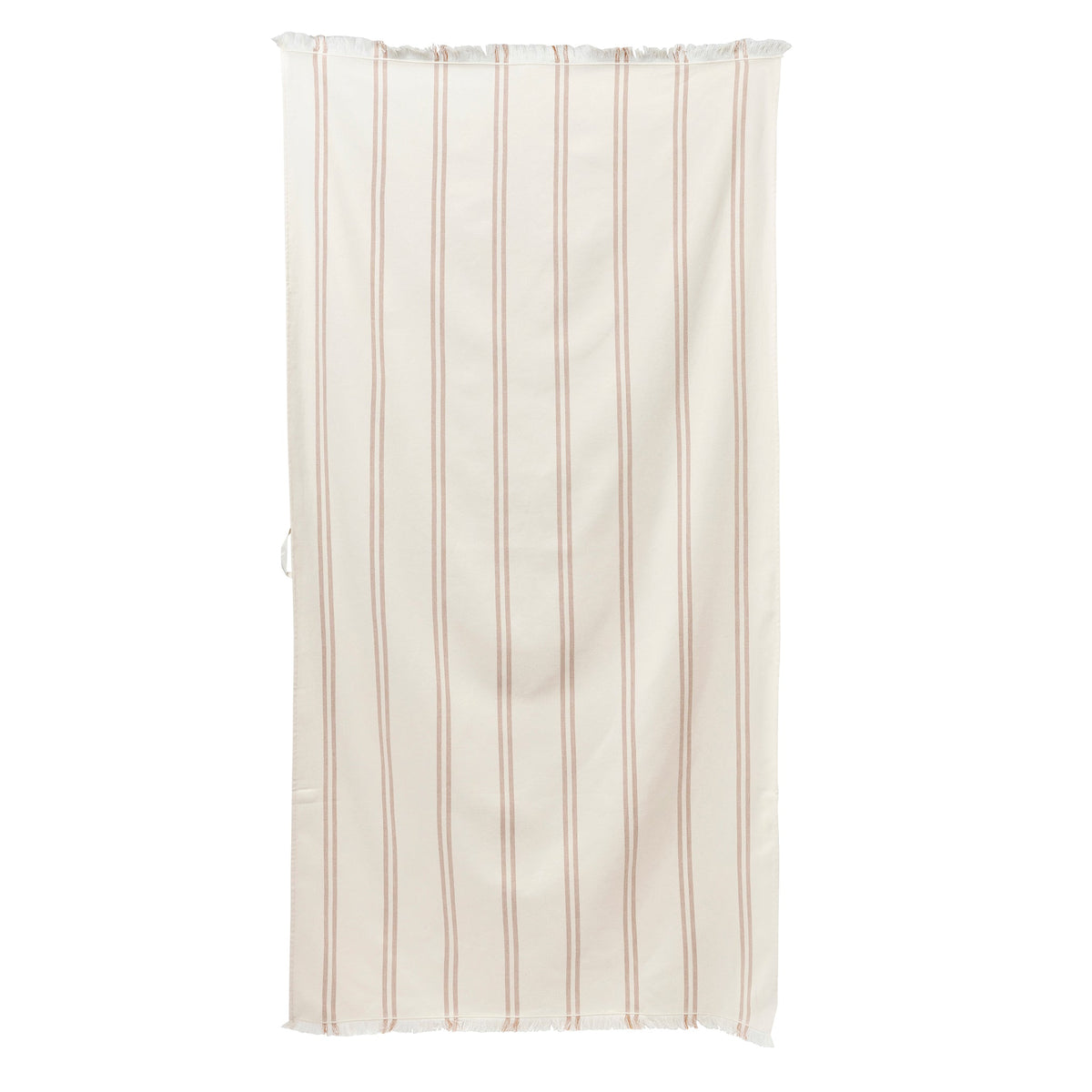 Fouta Beach Towel Tierra Clay Stripe