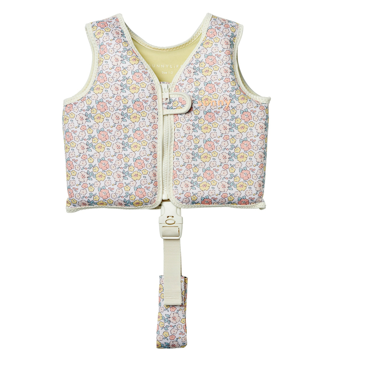 Kids Swim Vest 1-2 Into the Garden Ditsy Floral