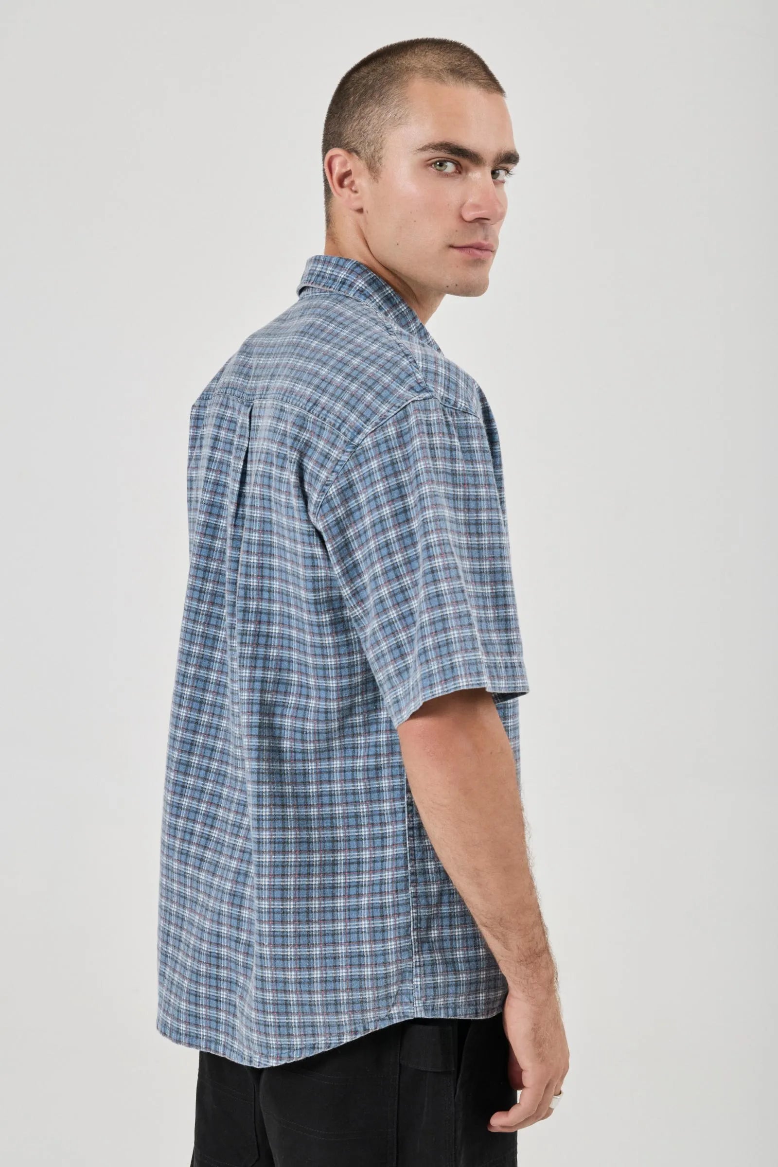 Mariner Check Shirt - Blue Collar