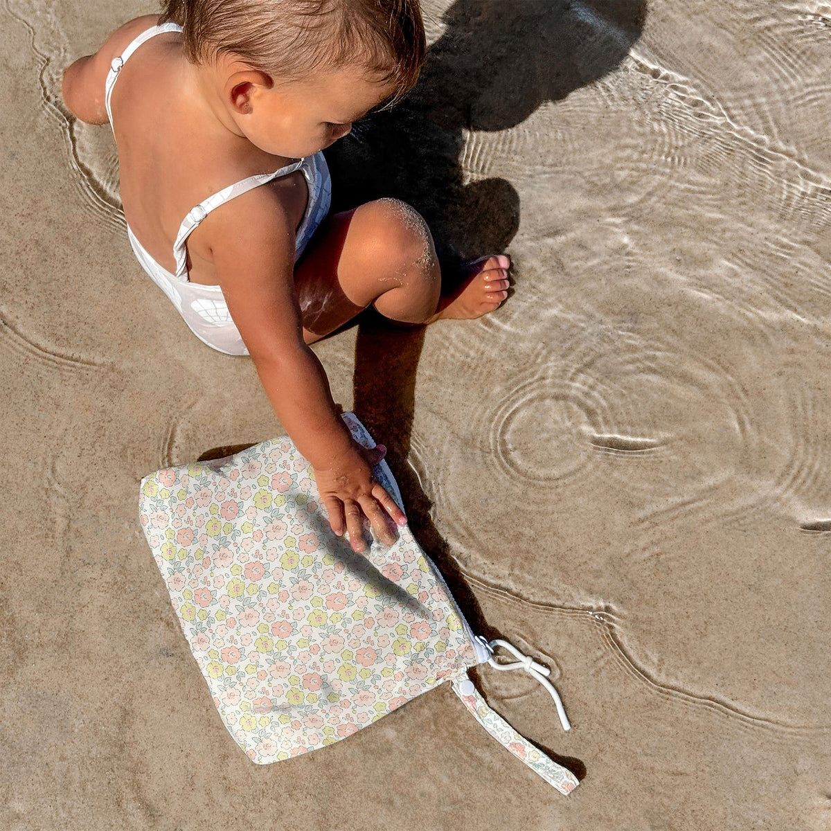 Kids Wet Bag Into the Garden Ditsy Floral
