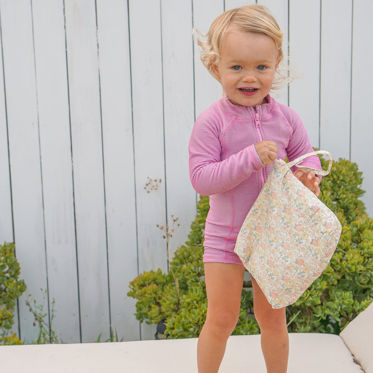 Kids Wet Bag Into the Garden Ditsy Floral