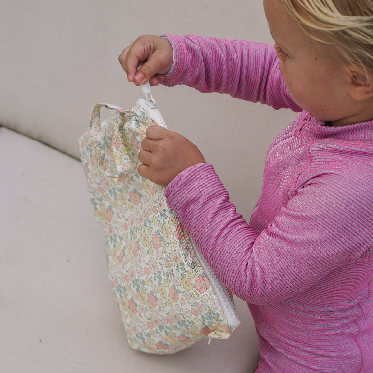 Kids Wet Bag Into the Garden Ditsy Floral