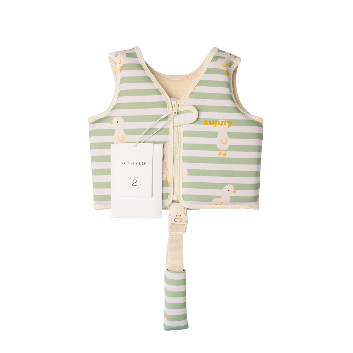 Kids Swim Vest 1-2 Dex the Duck Multi