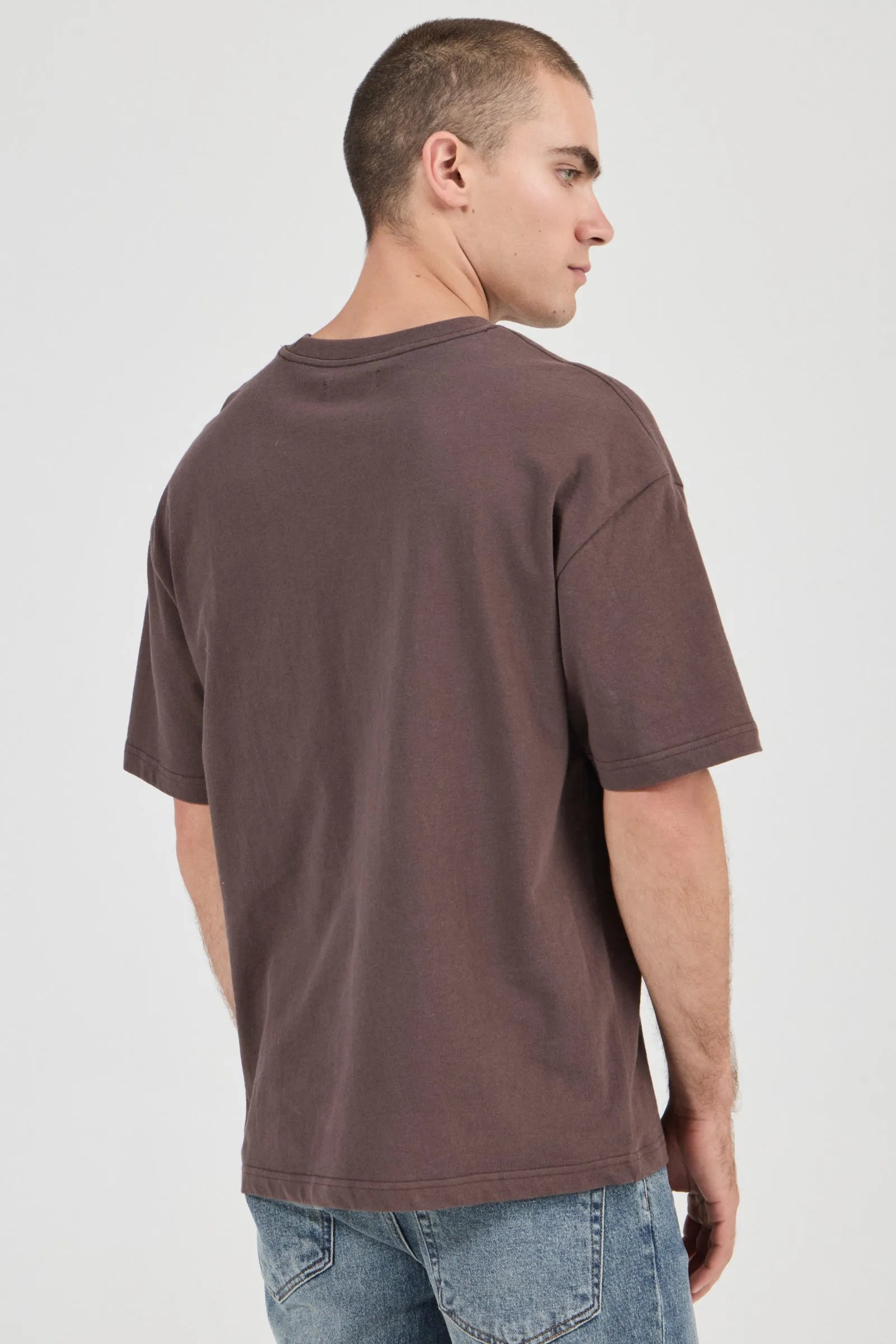 Ezy Classic Tee - Dark Brown