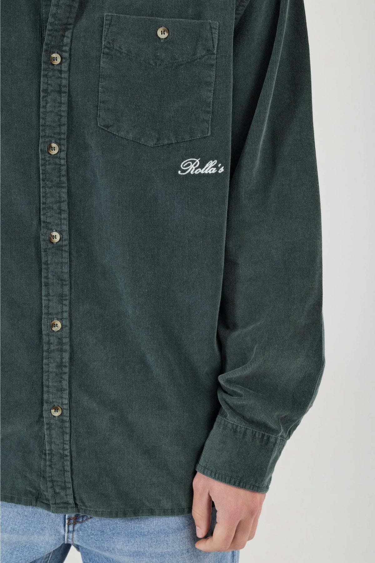 Signature Cord Long Sleeve - Forest