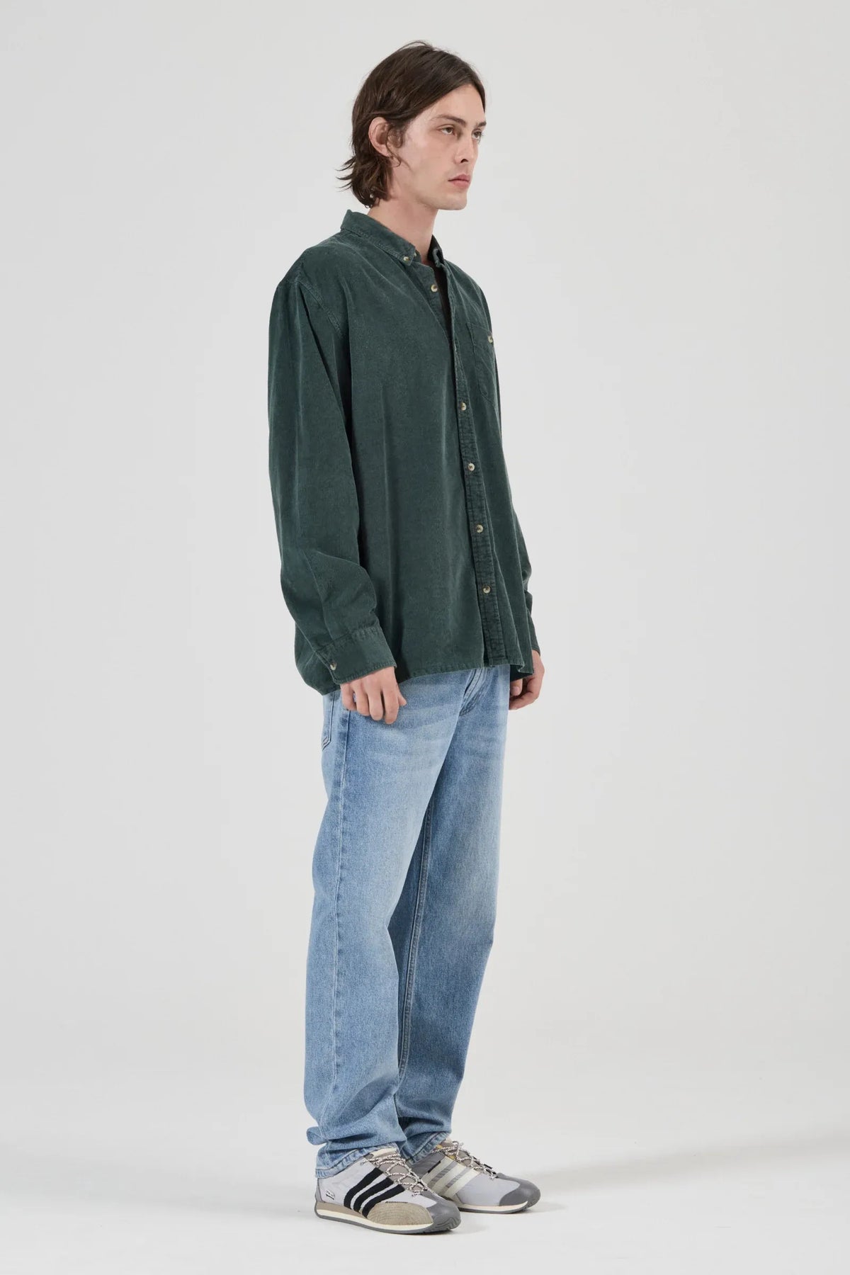 Signature Cord Long Sleeve - Forest