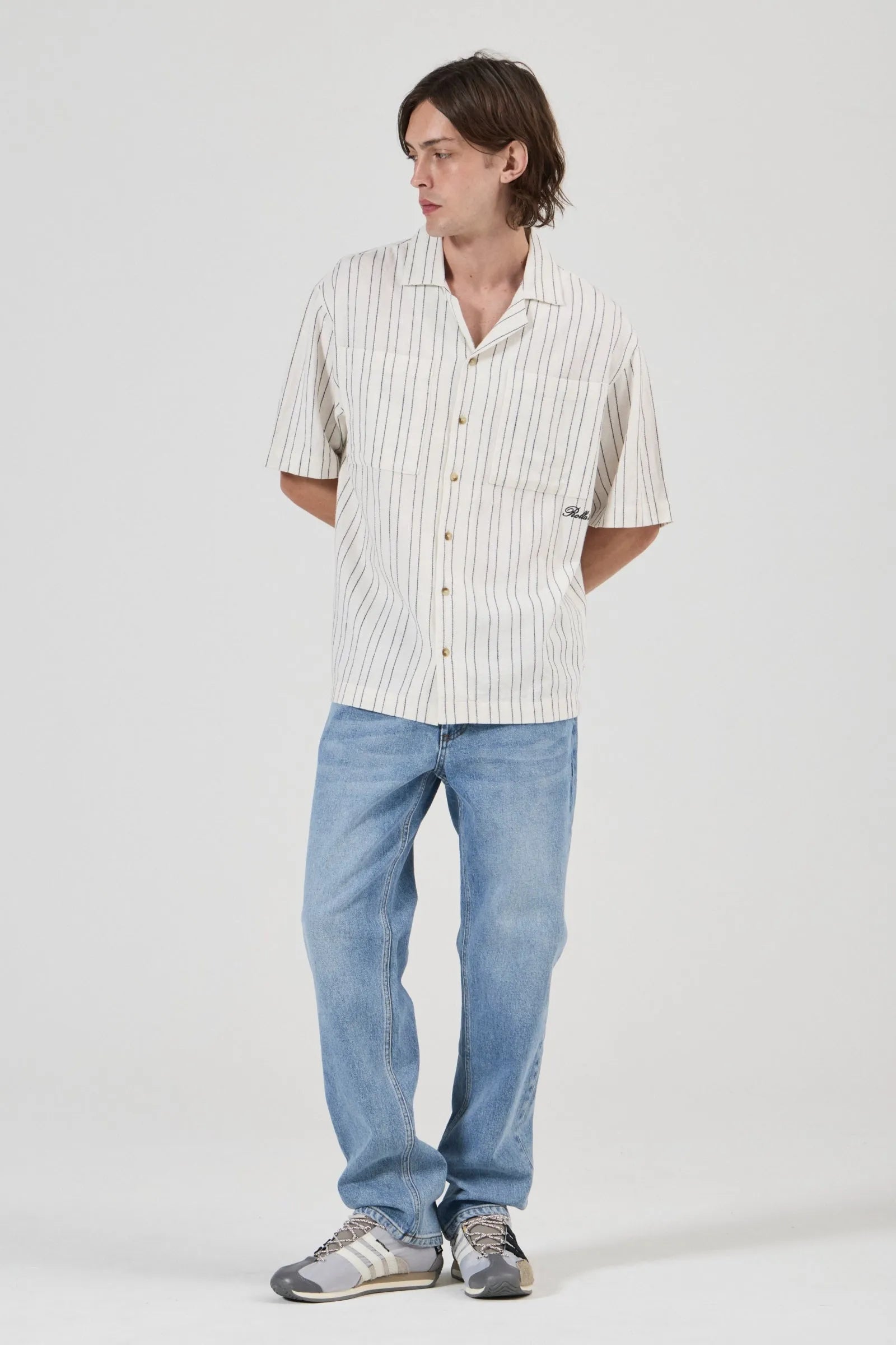 Deuce Bowler Shirt - White