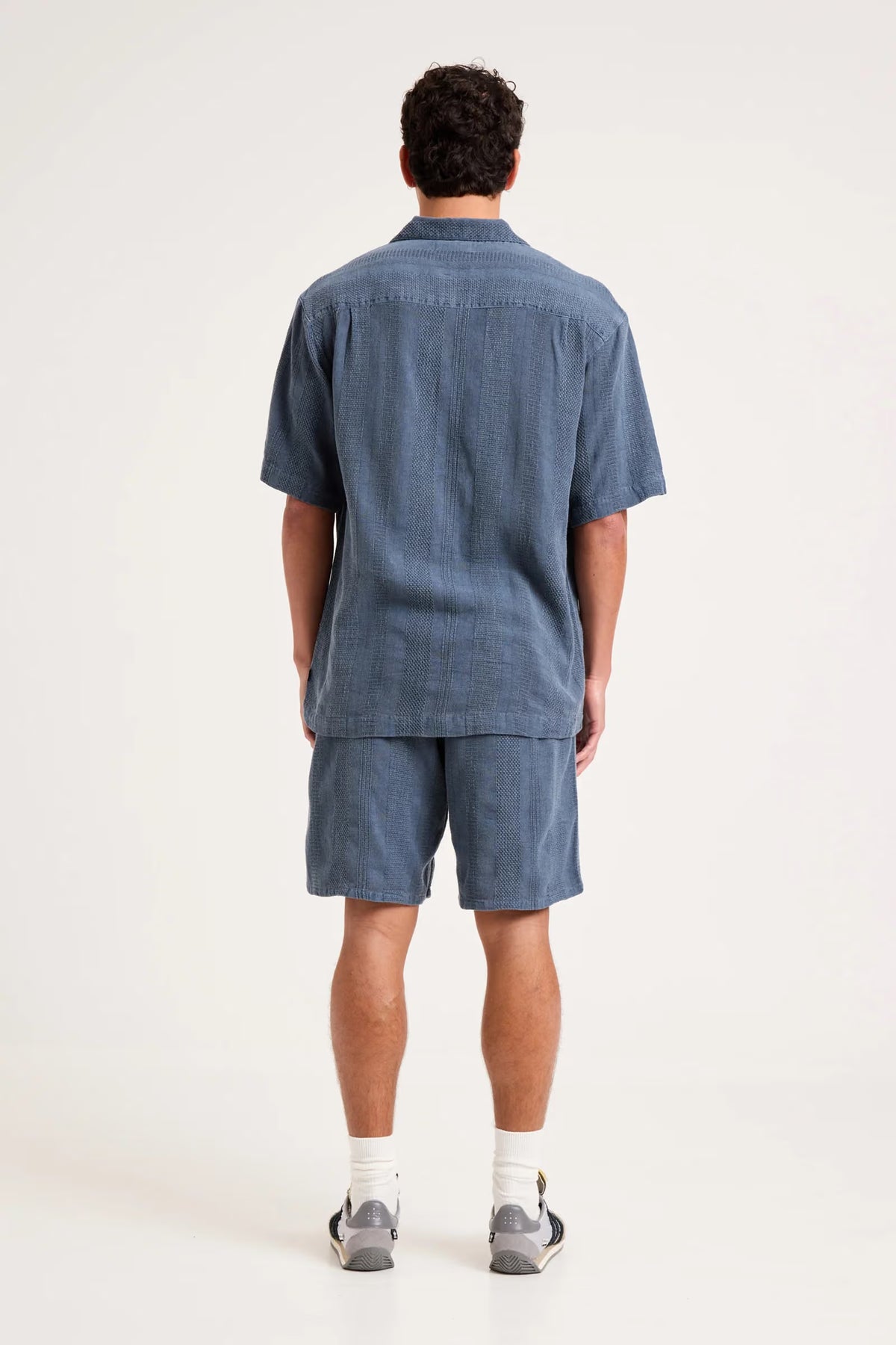 Heavy Weave Walk Short - Faded Navy