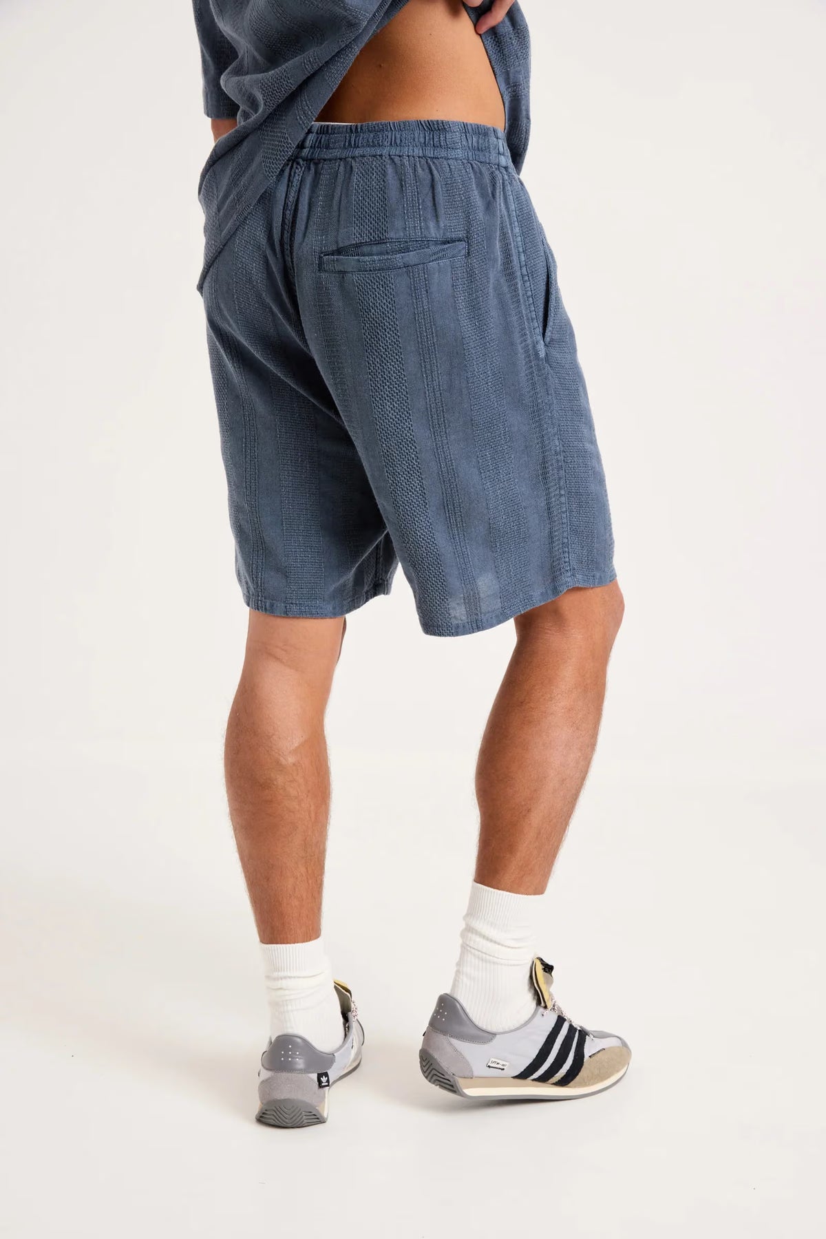 Heavy Weave Walk Short - Faded Navy