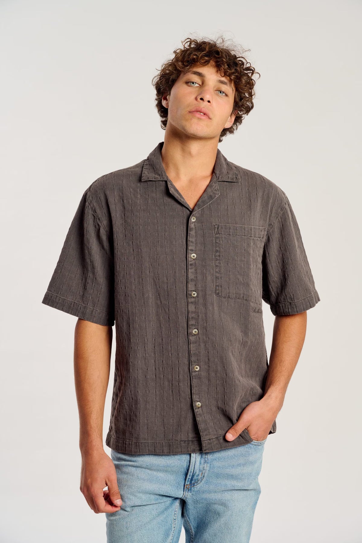 Signature Weave Bowler - Black