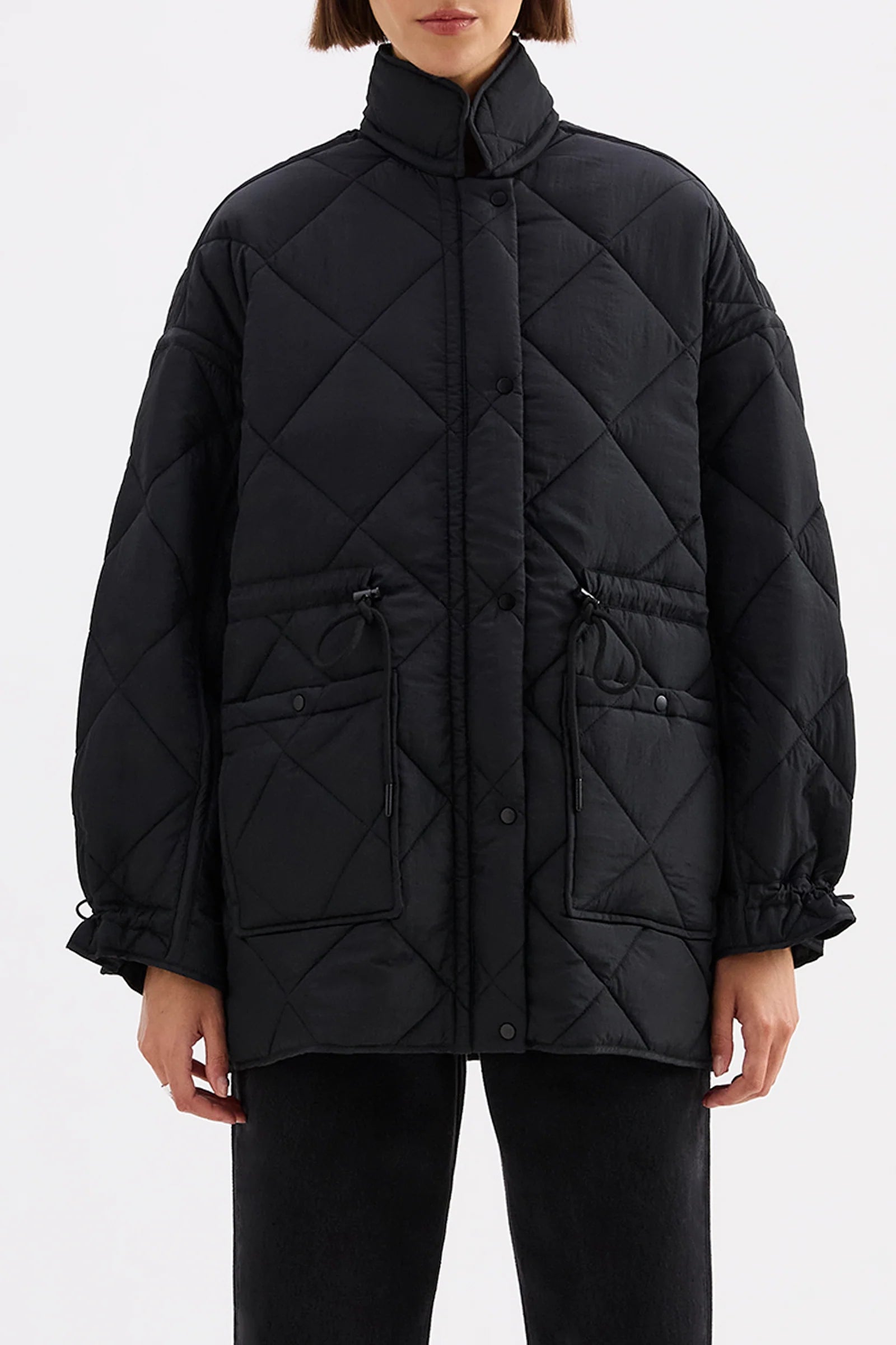 Atlas Puffer Jacket - Black