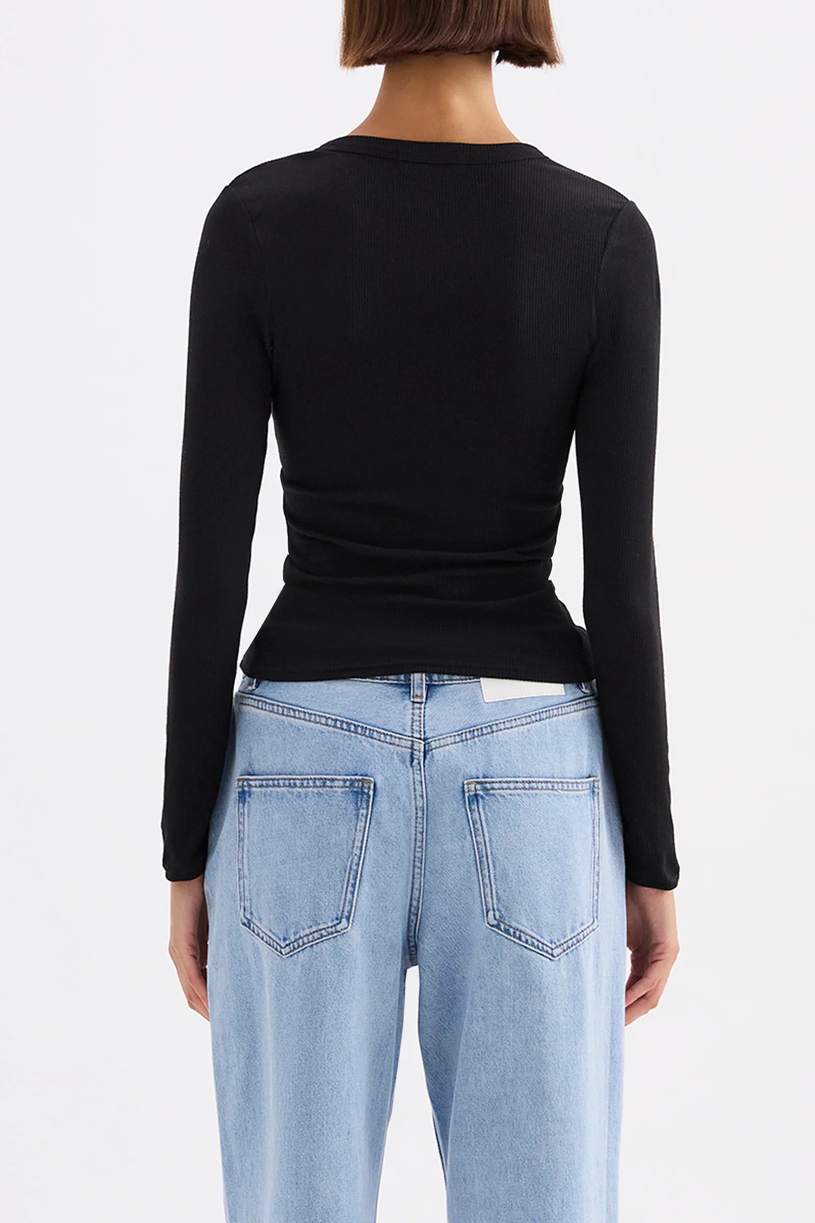 Binx Long Sleeve Top - Black