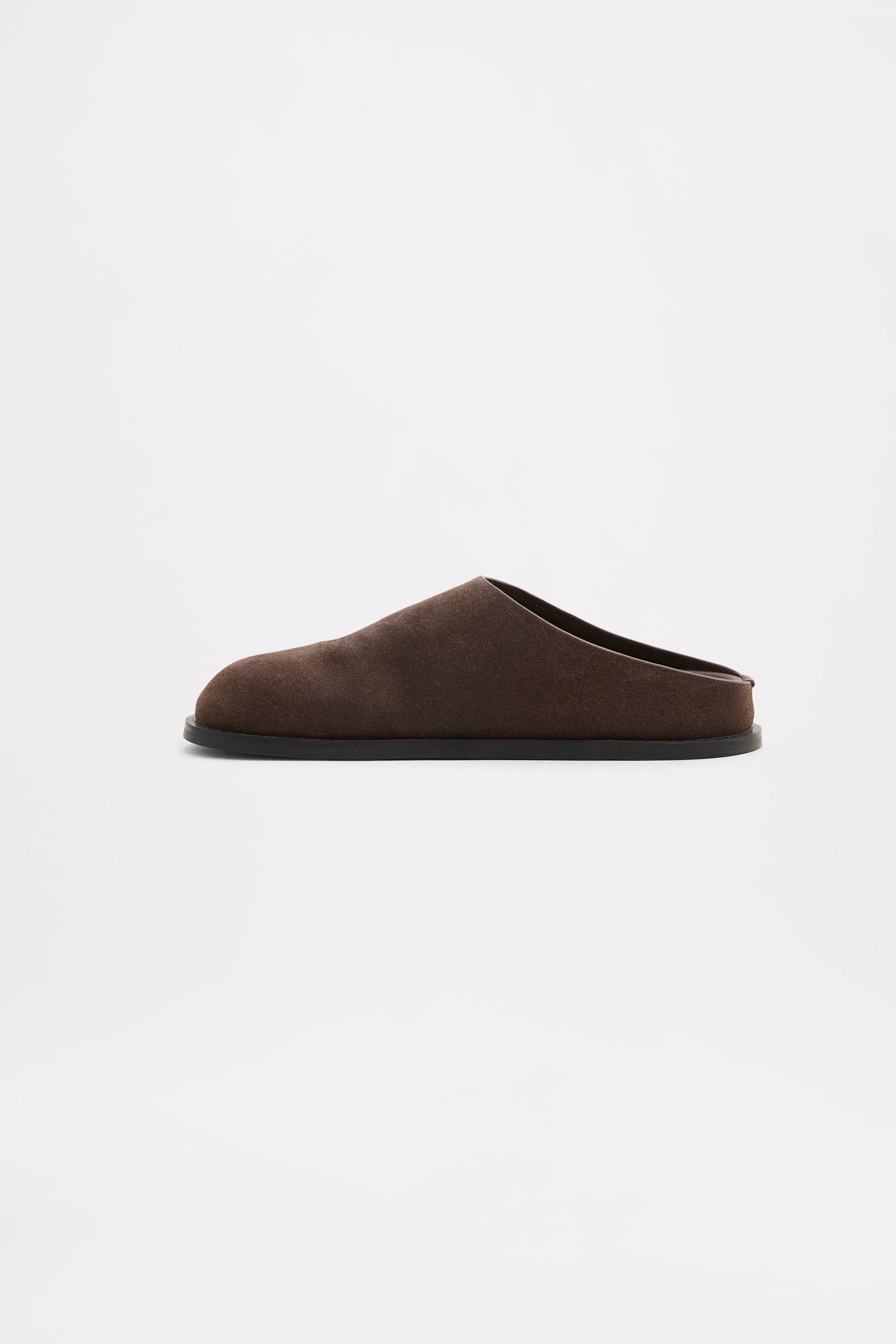 Rami Leather Clog - Chocolate