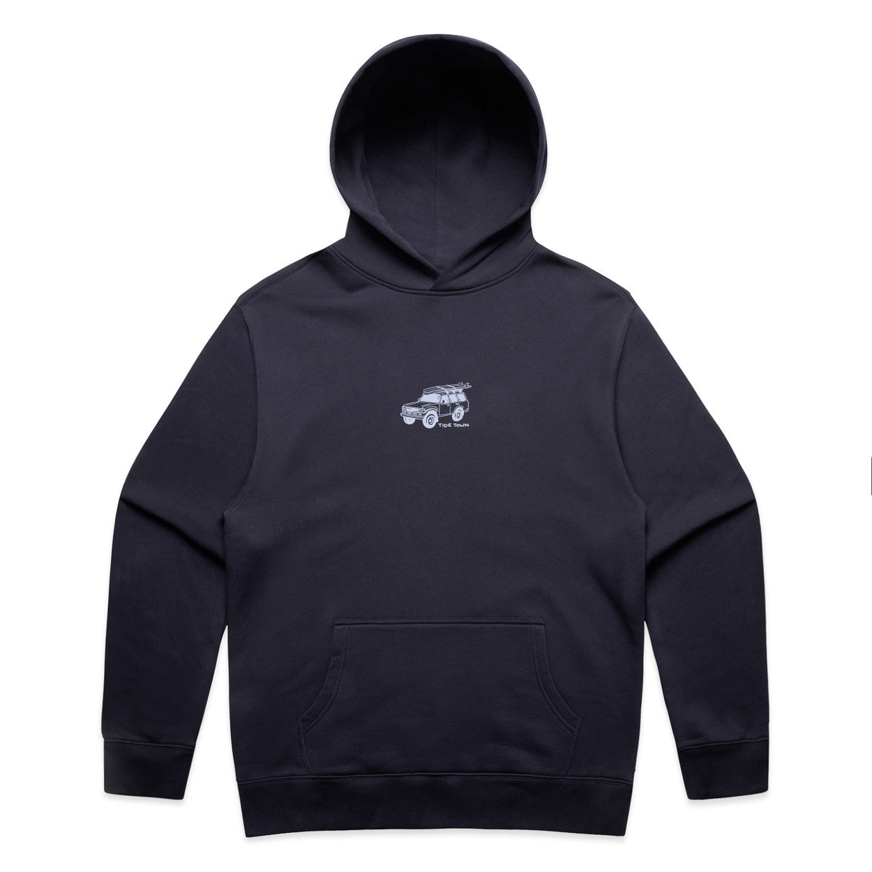 Take The Scenic Route Hood - Deep Blue