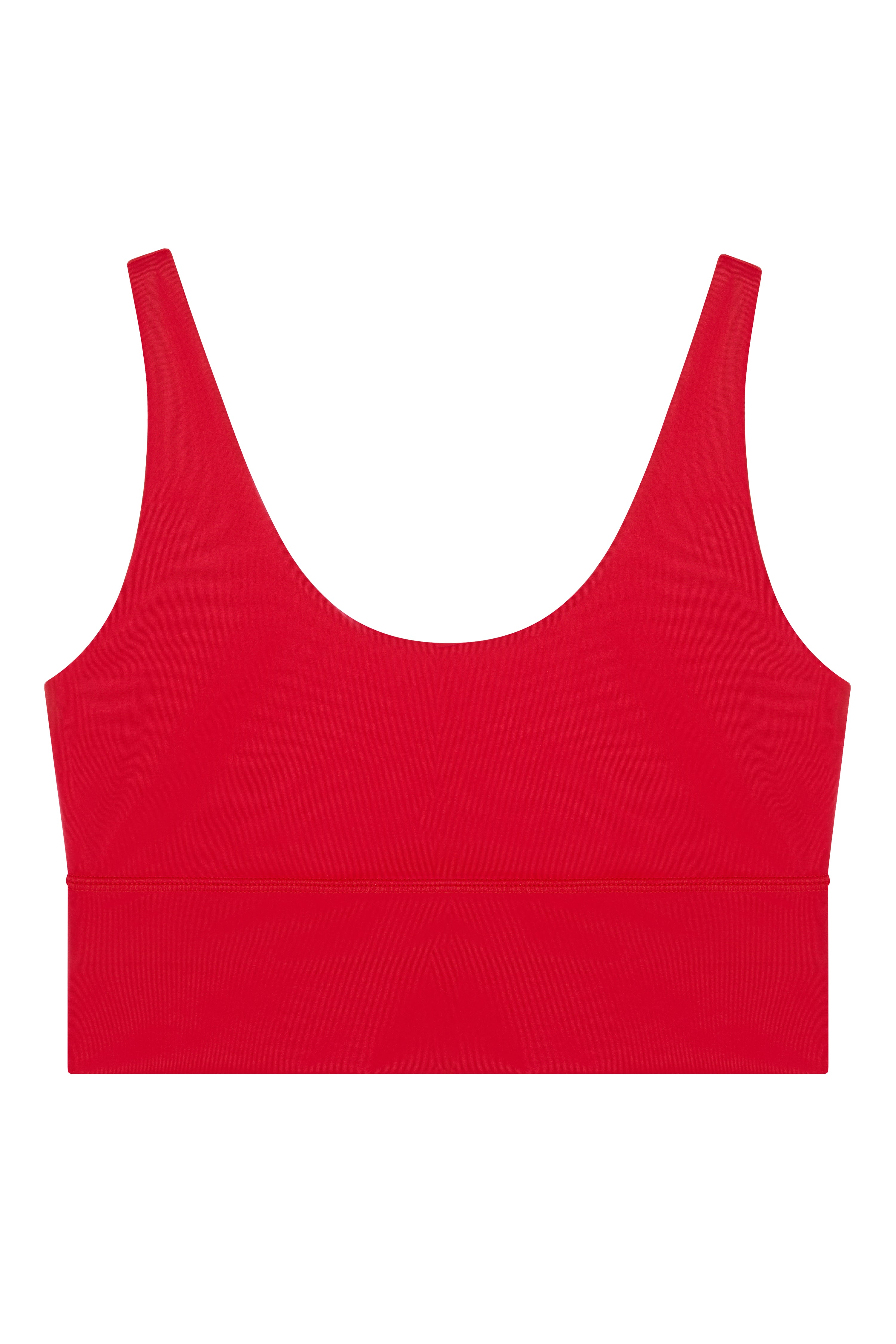 Punchy Surf Bikini Top - Red