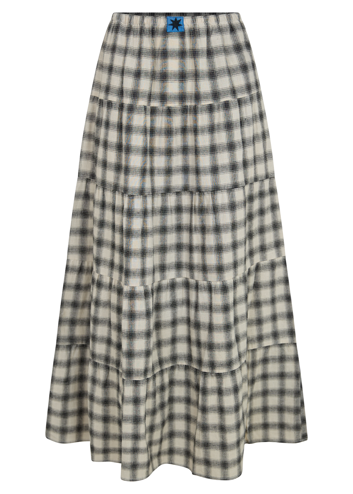 Sonder Check Tier Skirt
