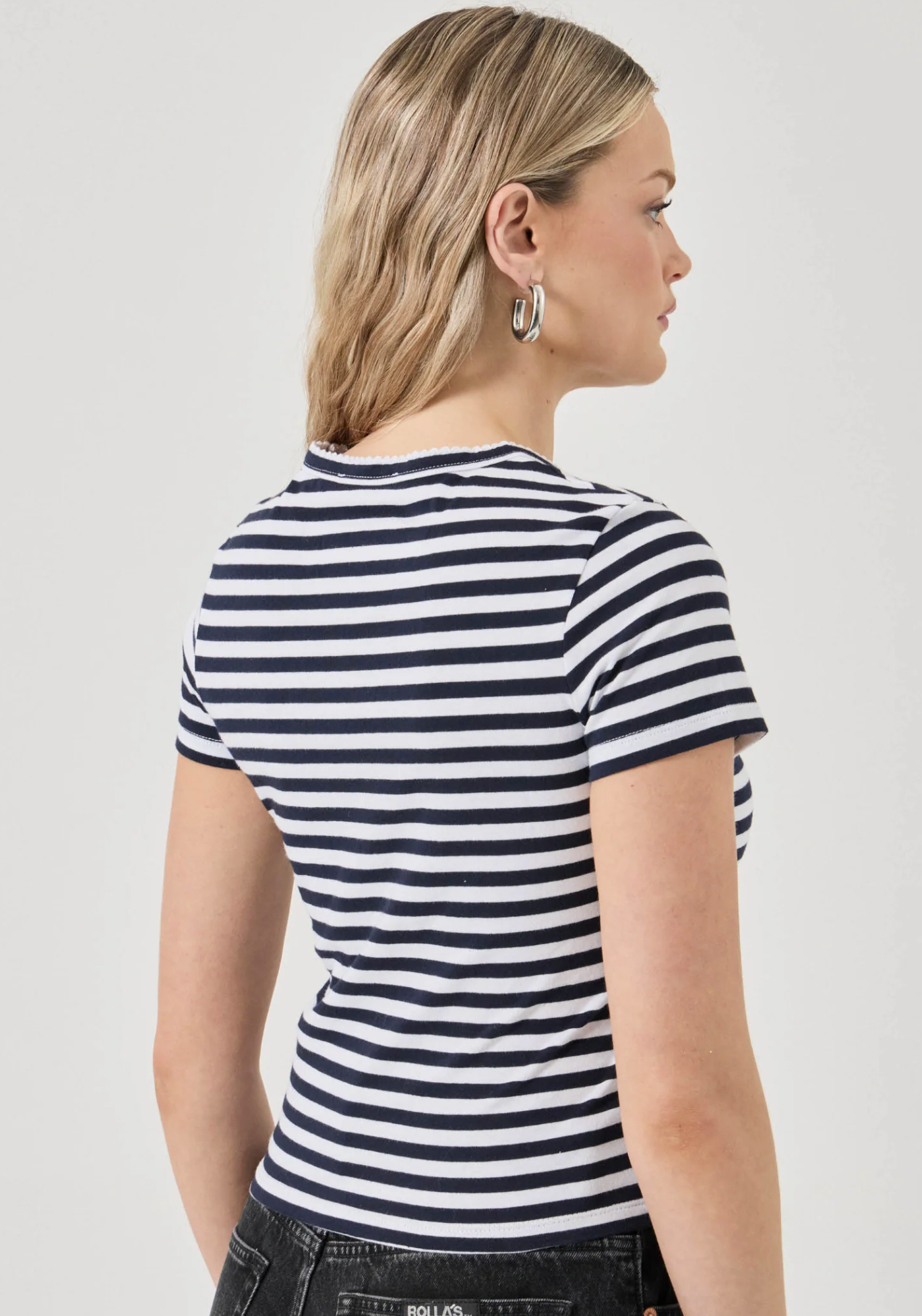 Classic Tee - Paros Stripe