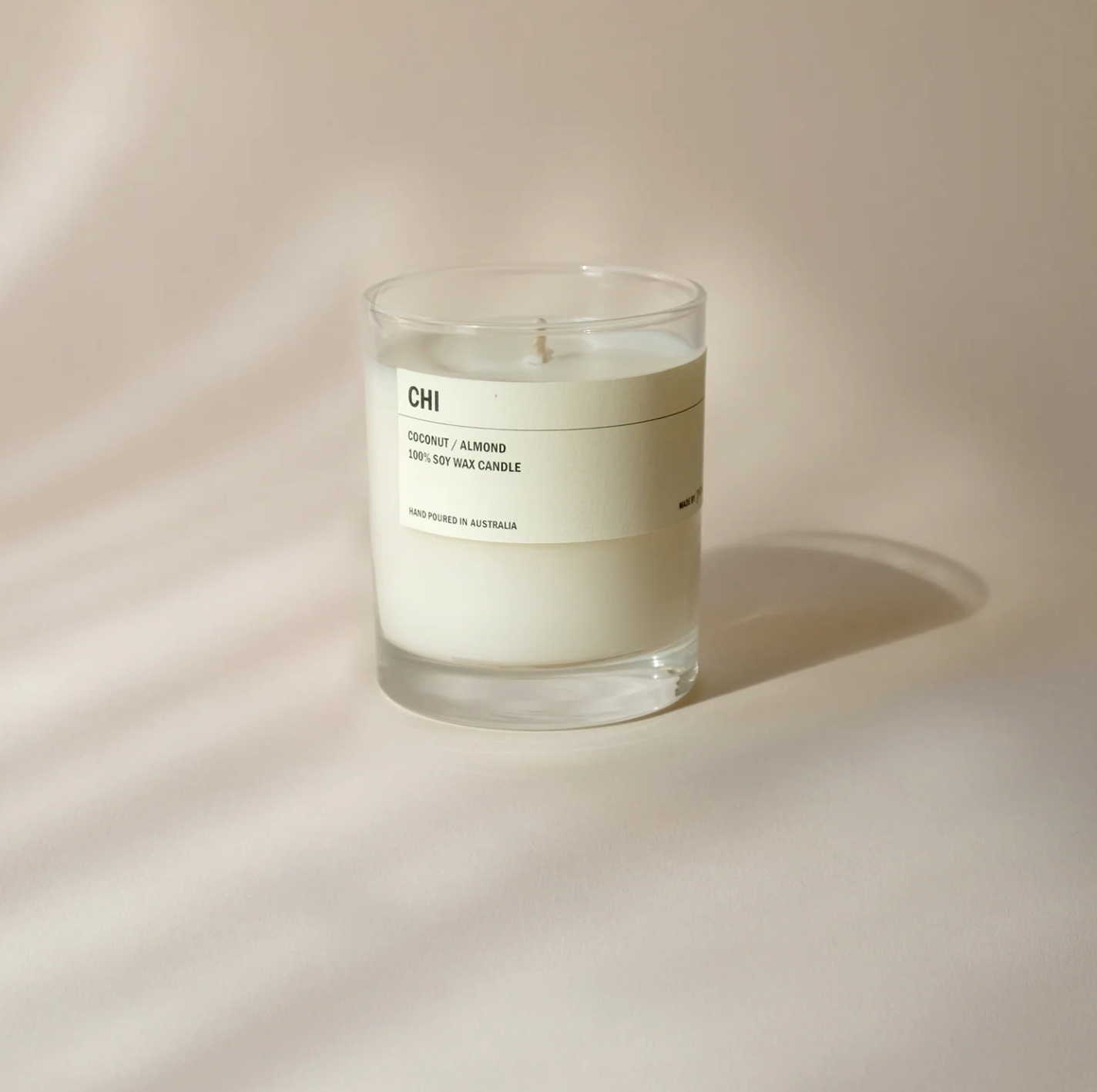 Amber Clear Jar Soy Candle - 300g