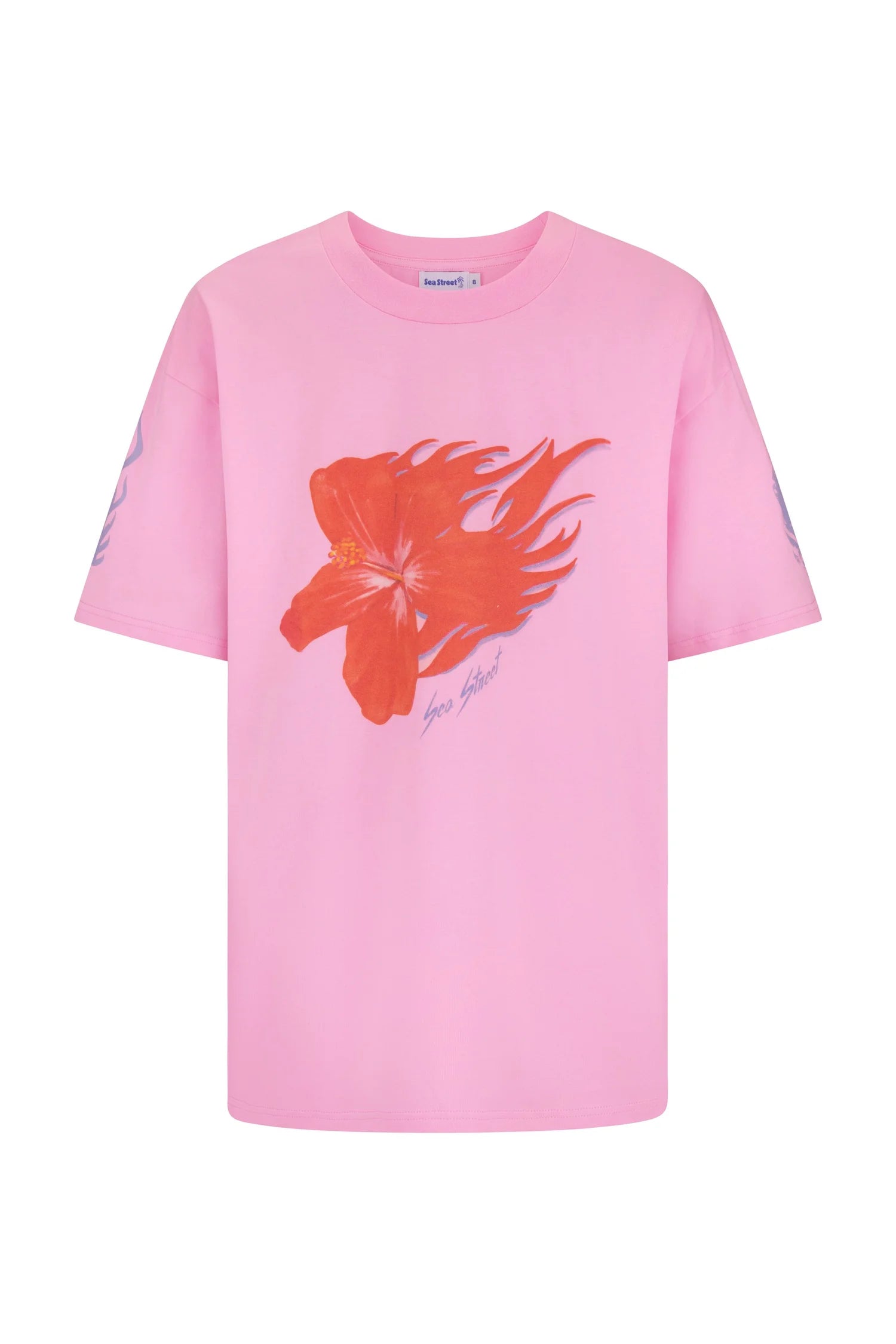 Flaming Hibiscus Relaxed T-Shirt