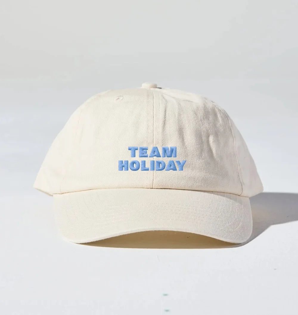 Team Holiday Cap - Ecru
