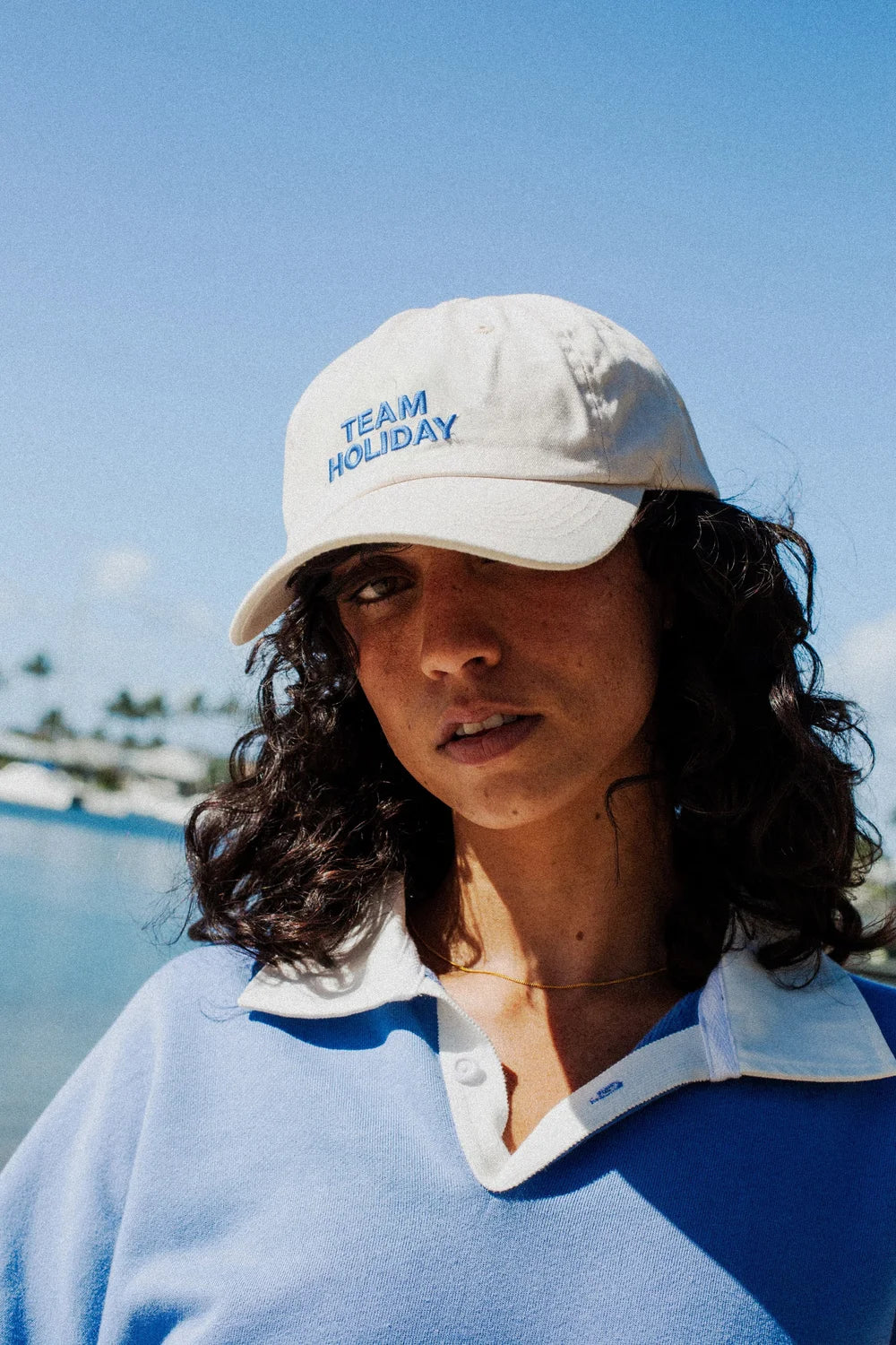 Team Holiday Cap - Ecru