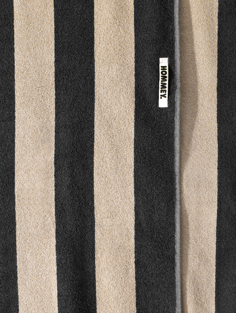 Beach Towel - Vanilla Bean Stripes