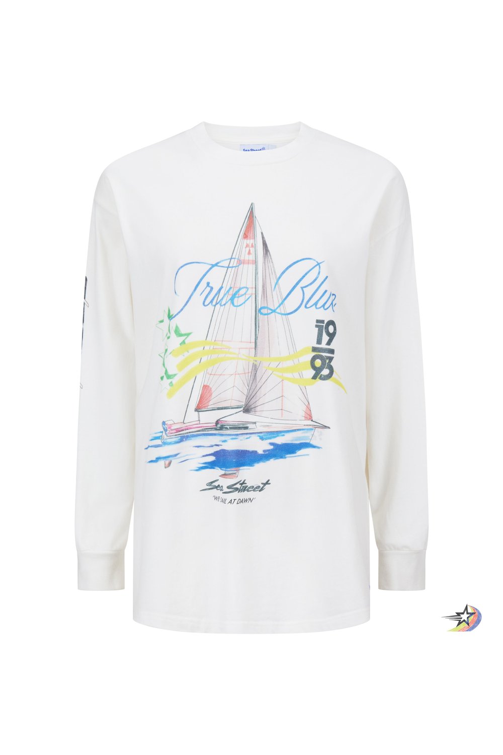 True Blue Long Sleeve Shirt - Salt