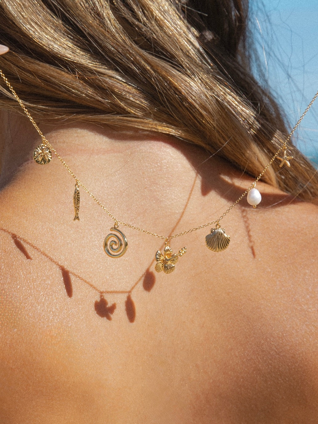 Ocean Archives Necklace - 18k Gold Vermeil