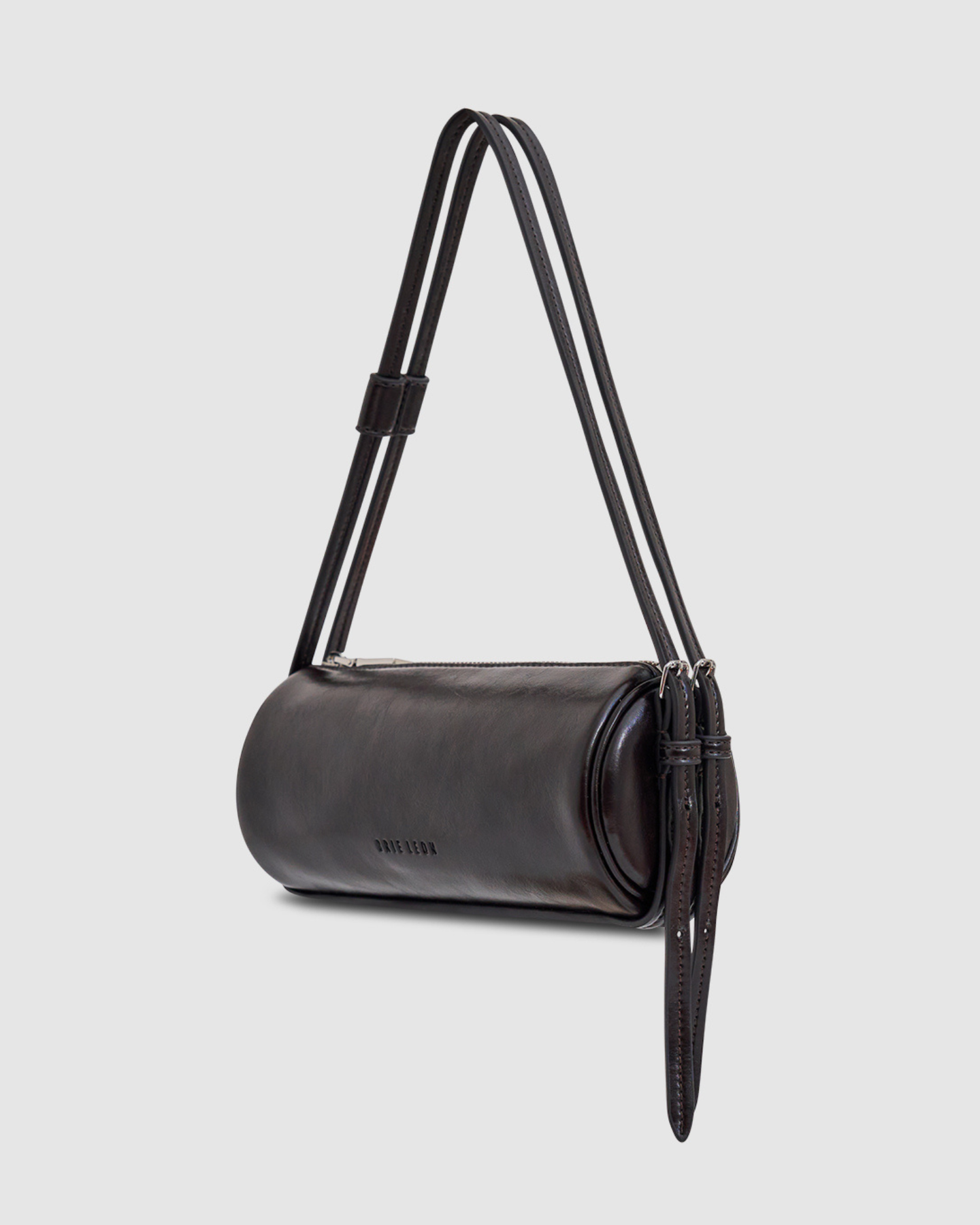 Brooke Mini Barrel Bag - Burnt Coffee