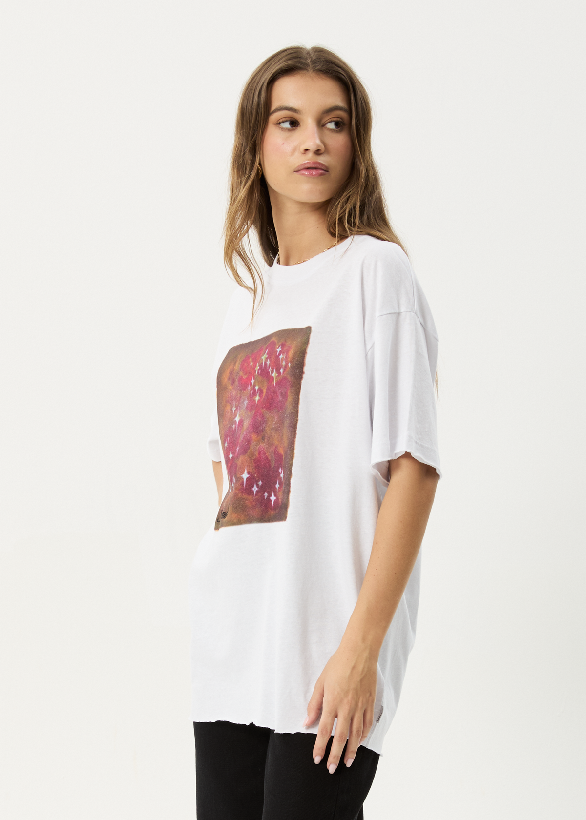 Dark Heaven - Oversized Tee - White