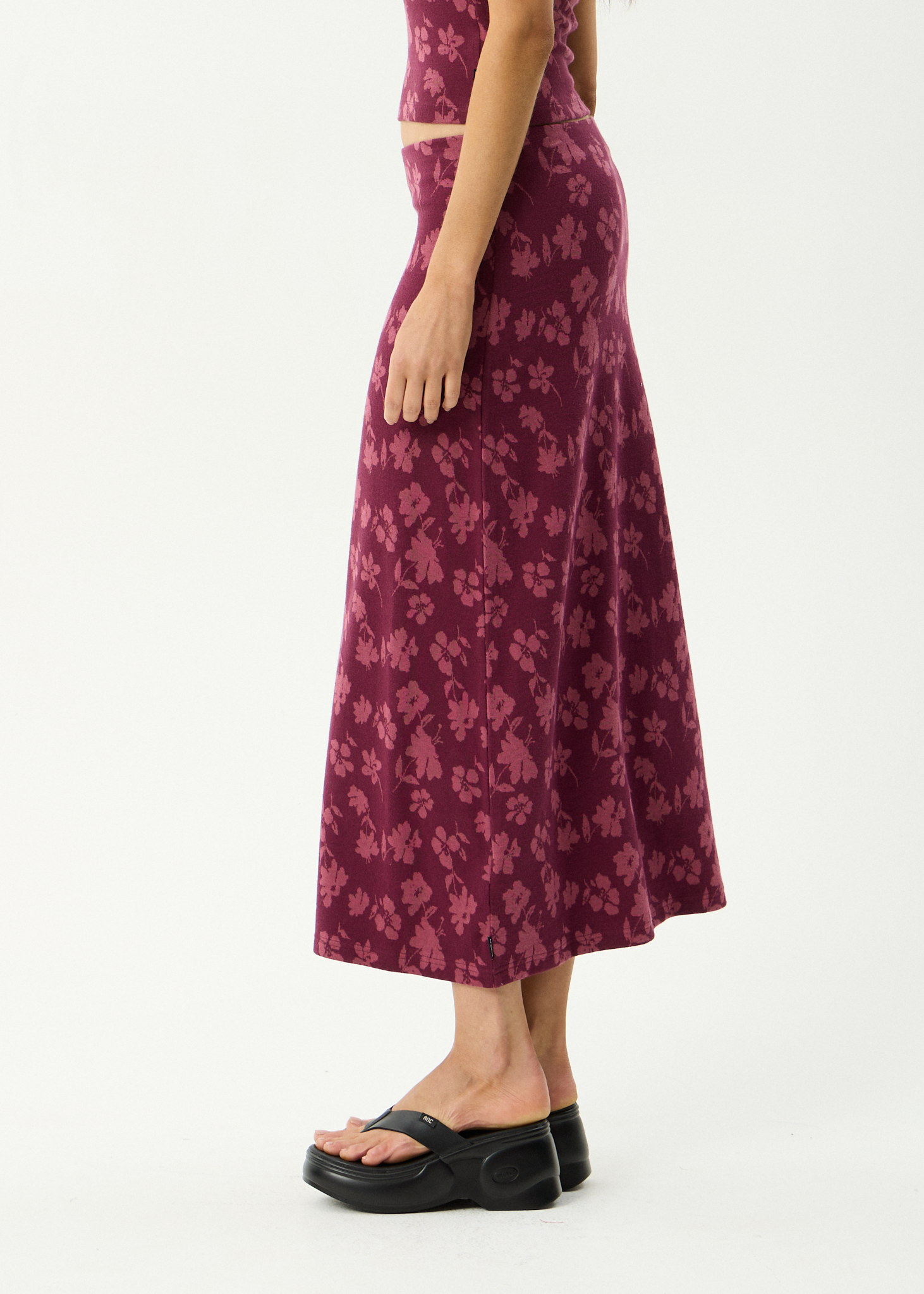 Marin - Midi Skirt - Port