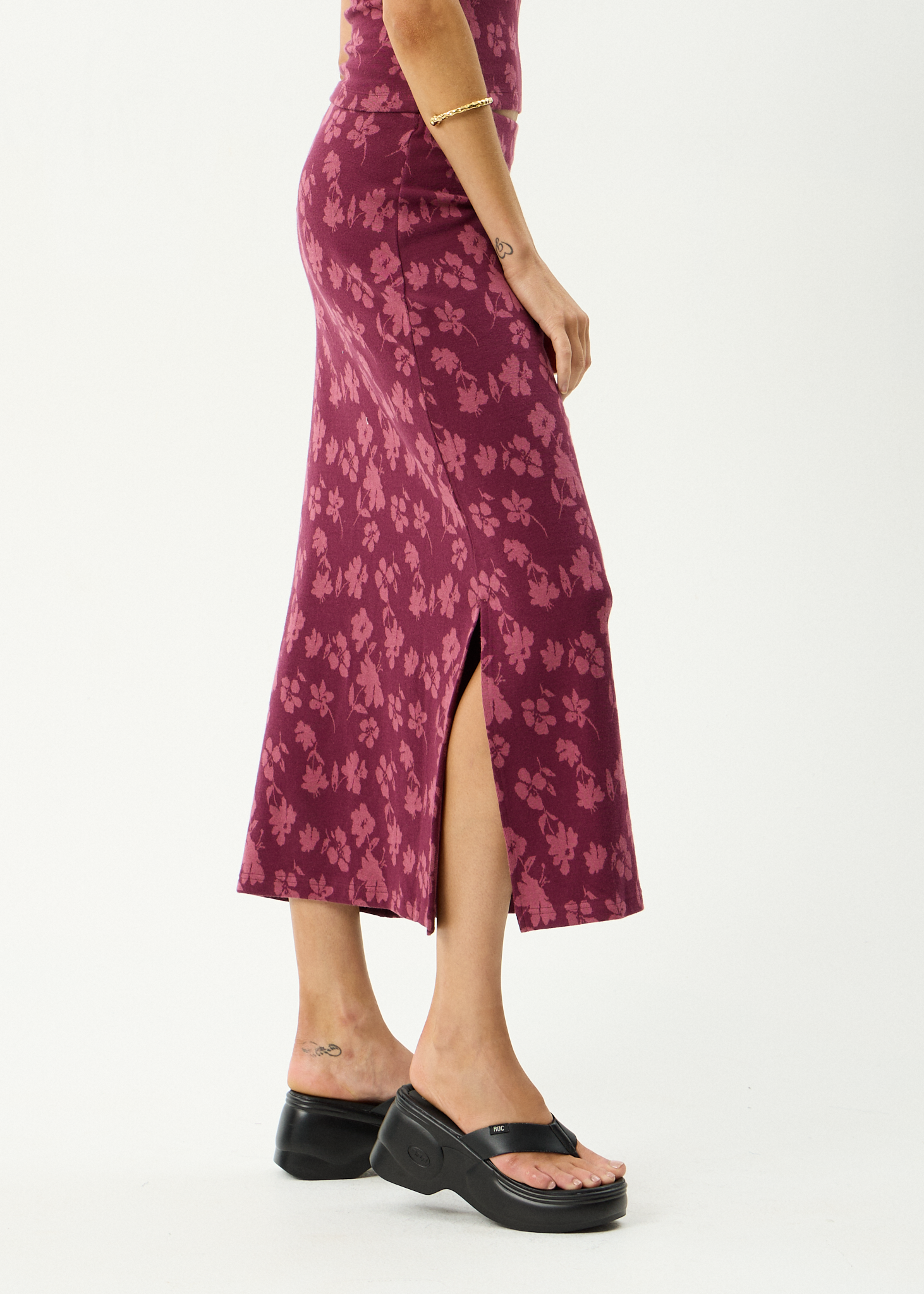 Marin - Midi Skirt - Port