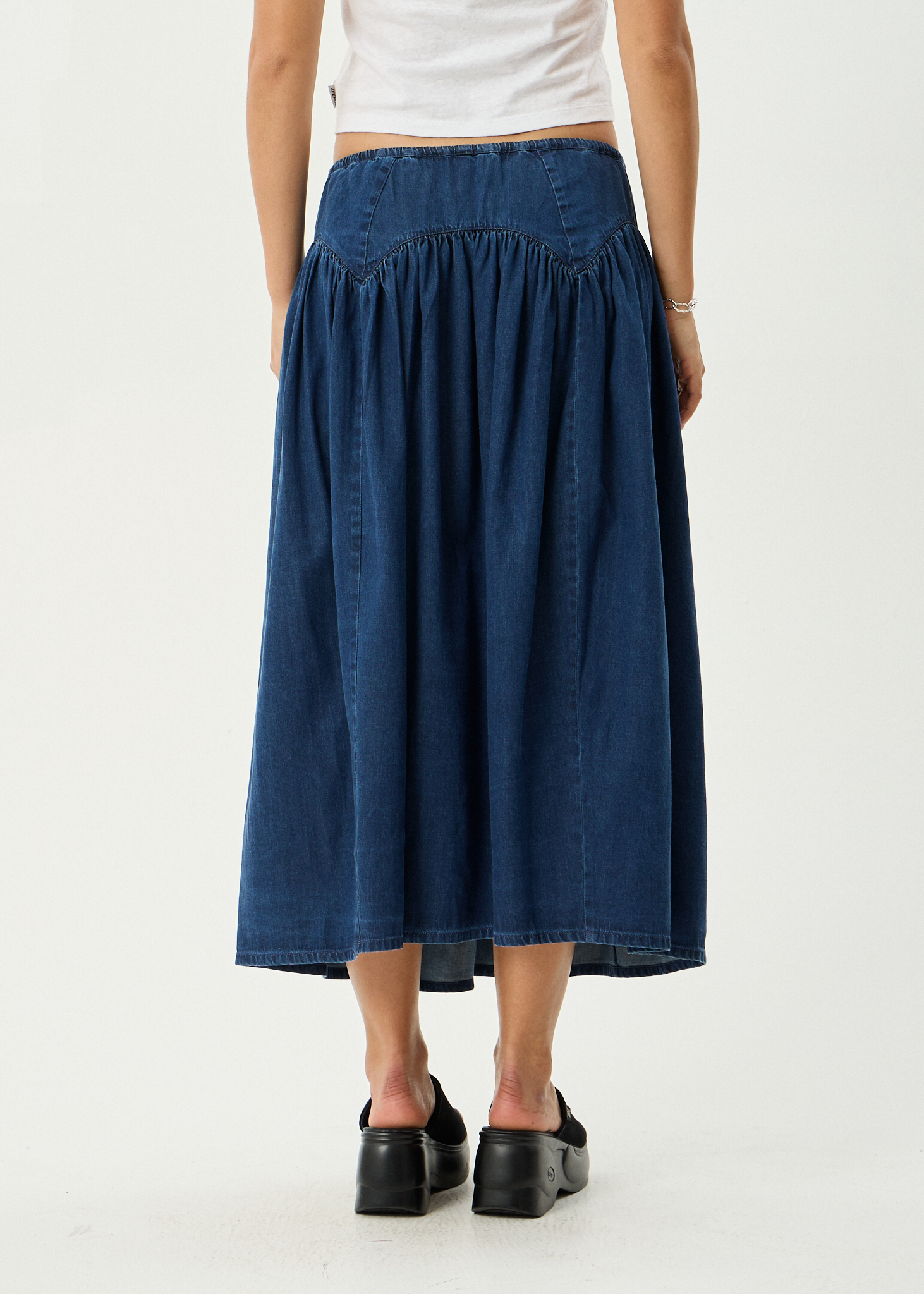 Palmer Midi Skirt - Ink