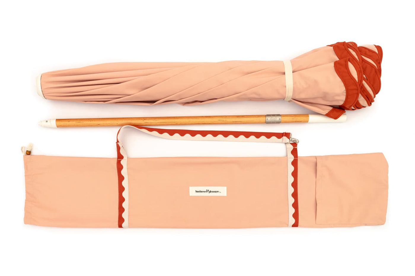 The Amalfi Umbrella - Riviera Pink